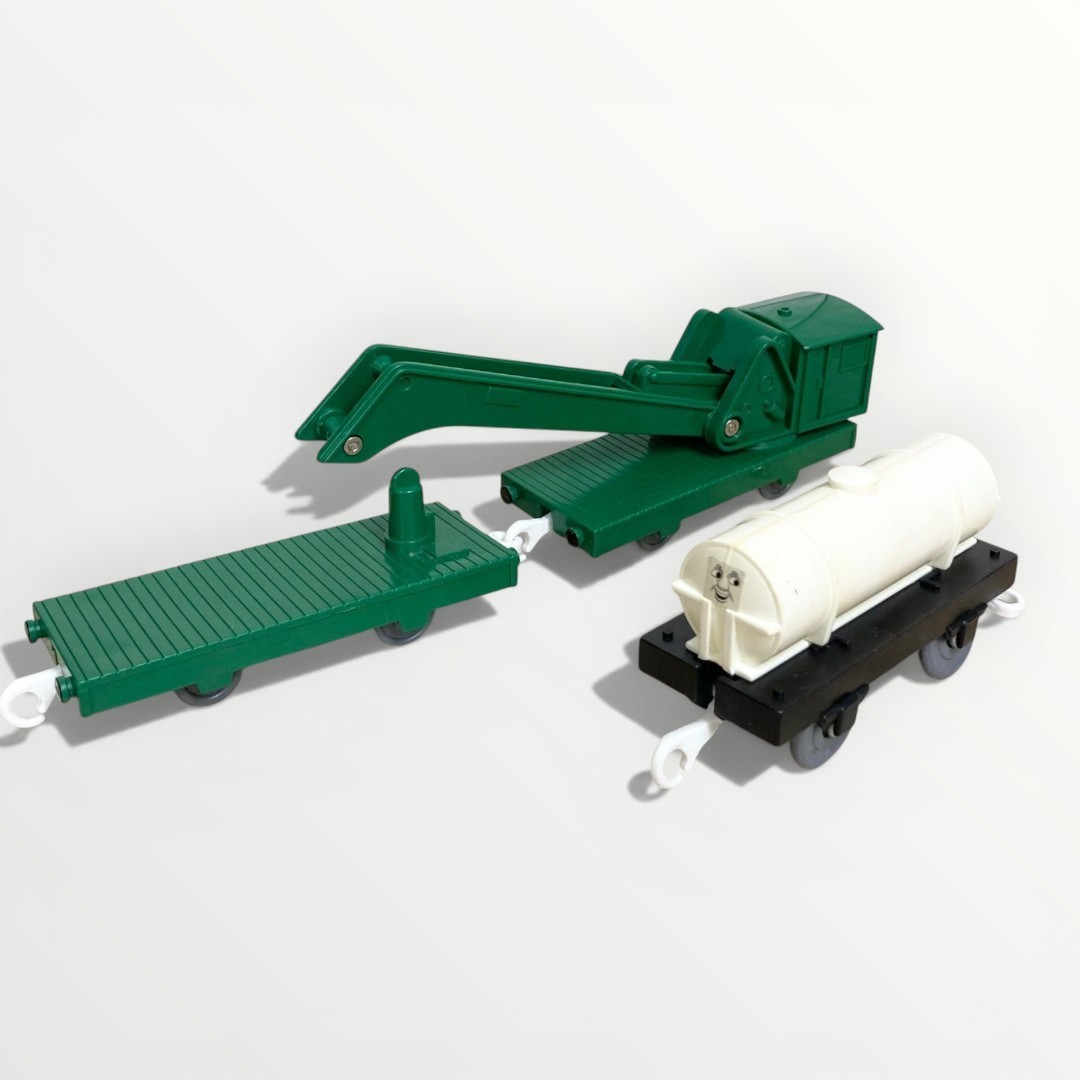 Plarail Thomas & Friends Freight Train Set Takara Tomy Motorized Japan Exclusive