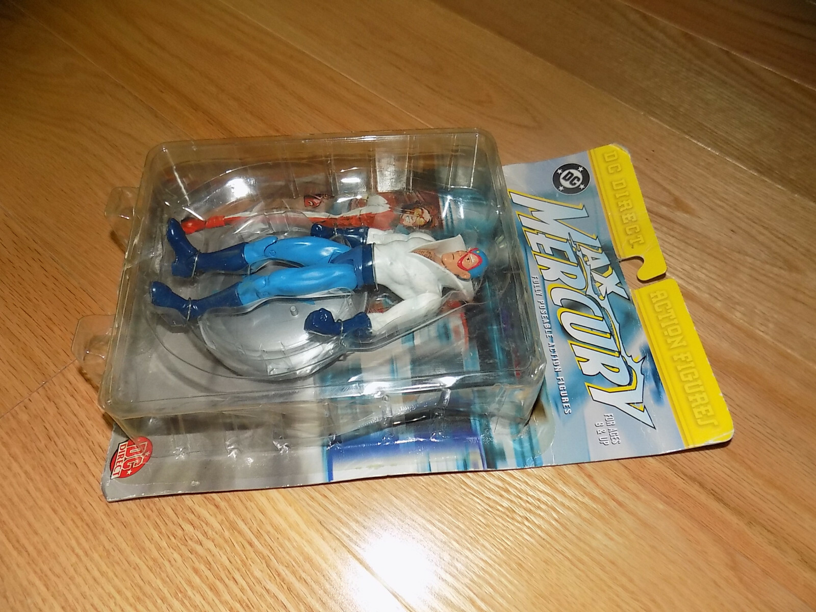 2002 DC Direct MAX MERCURY 6&Prime; Inch MOC Action Figure Comic