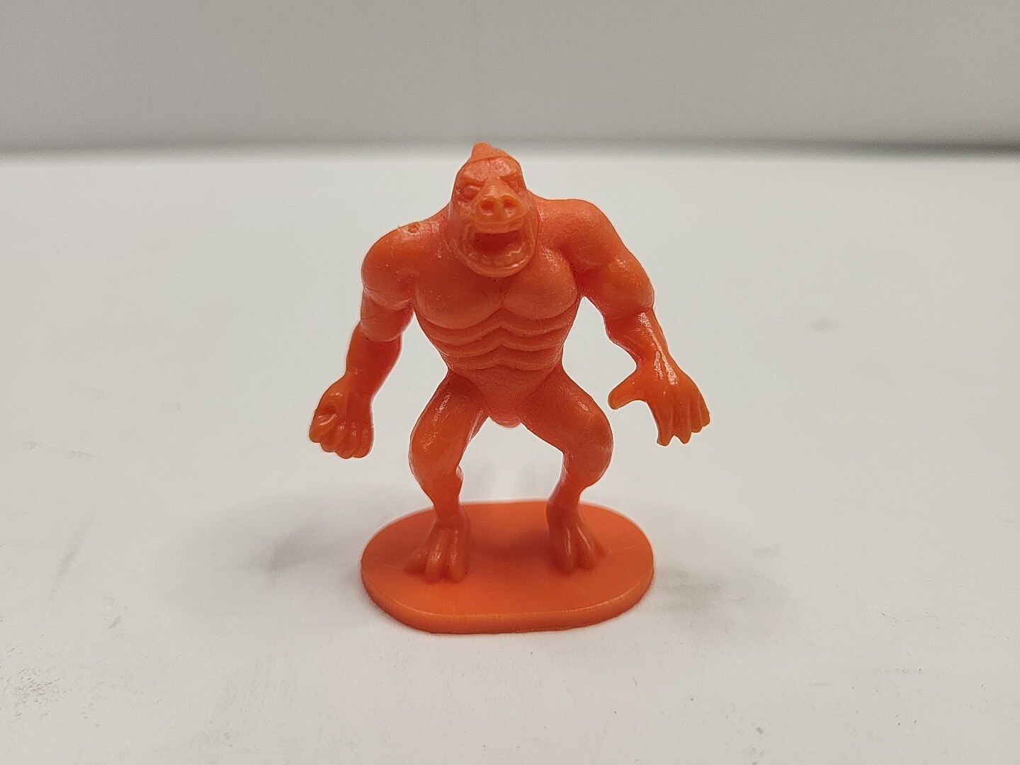 1980s Durham Industries Fantasy Fortress Miniature Figure Orange Tabletop RPG