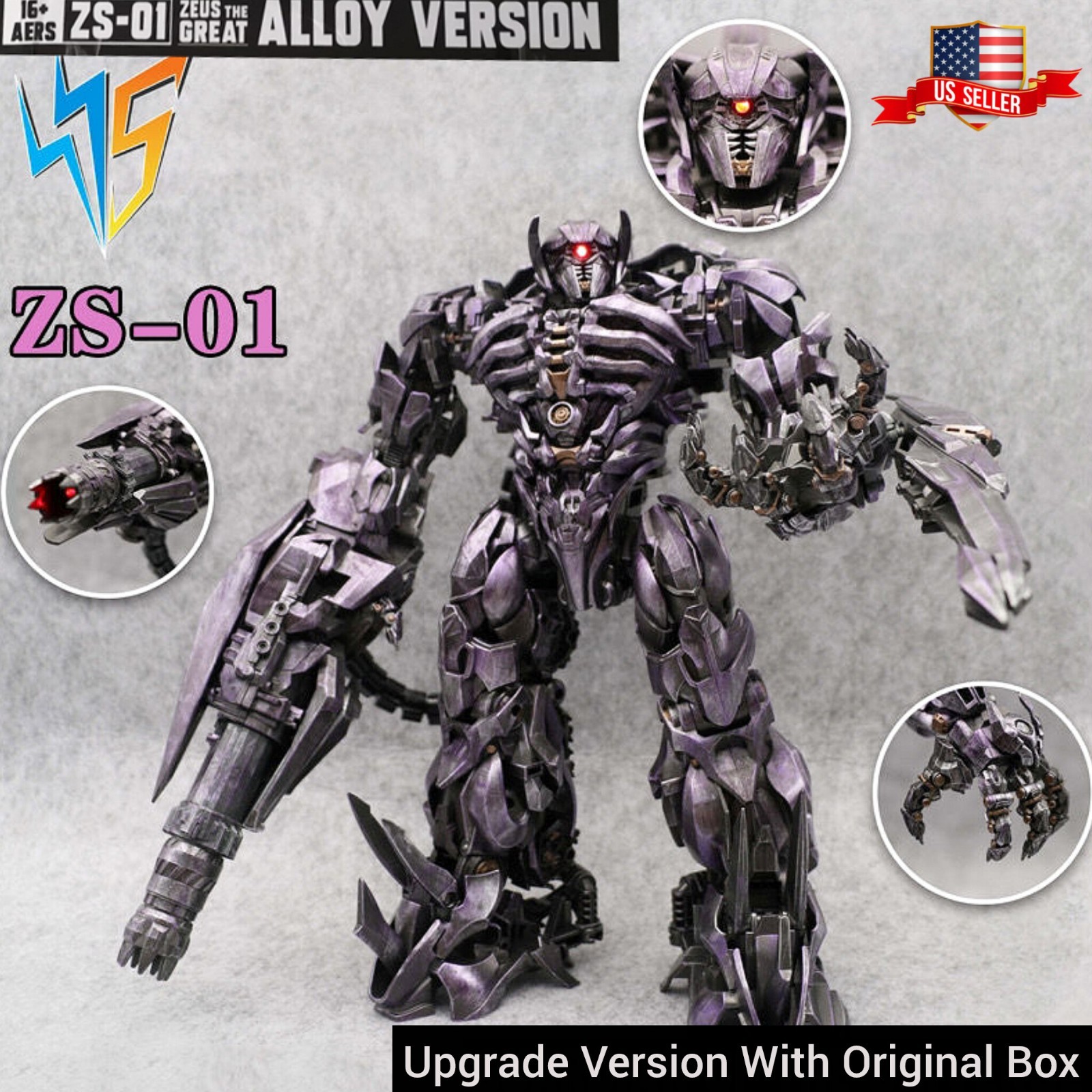 ❗️Restock Later❗14&Prime; large Zeus Toys ZS-01 Oversized Studio Series SS56 Shockwave
