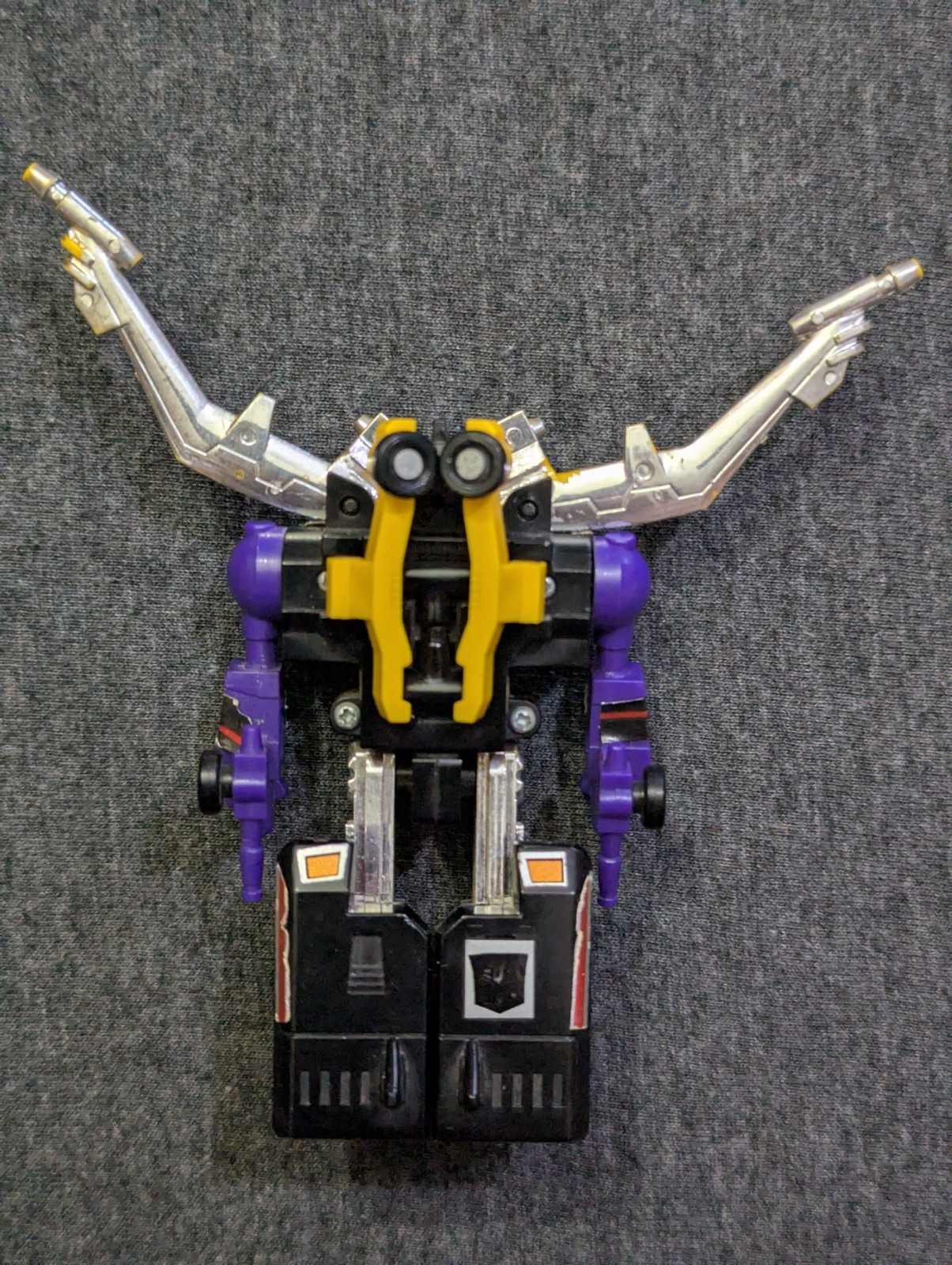Vintage Hasbro TRANSFORMERS Generation One G1 Insecticon SHRAPNEL Missing Gun