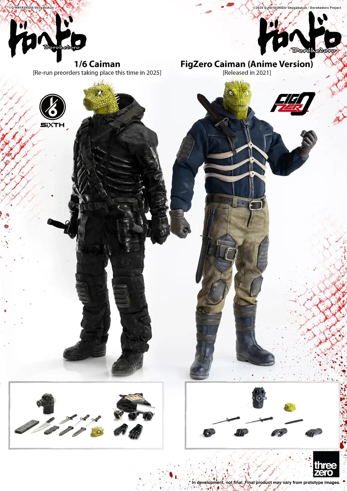 Threezero 1/6 Caiman Dorohedoro from Japan