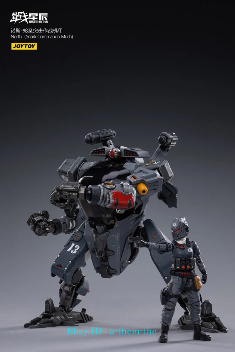 JOYTOY 1/18 North (Snark Commando Mech) Toys Soldier AND Large Mecha Figure Gift