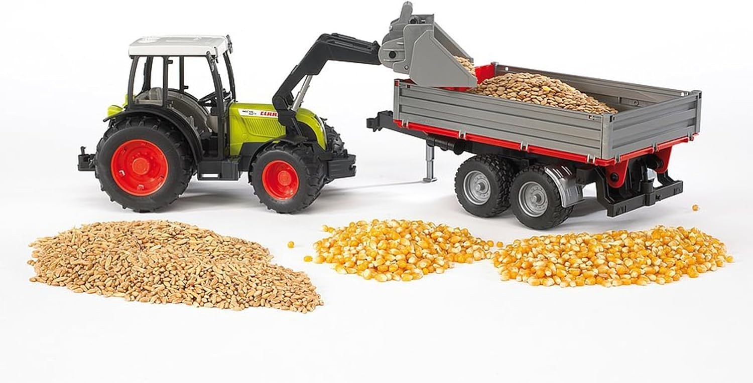 CLAAS Nectis 267 F Farm and Construction Tractor With Frontloader And Tipping…