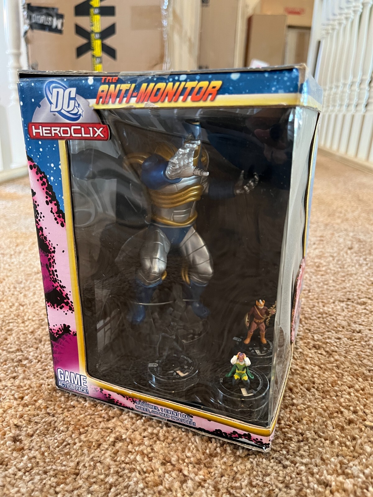 DC Comics THE ANTI-MONITOR Crisis Figure Set Sealed Box NEW NIB