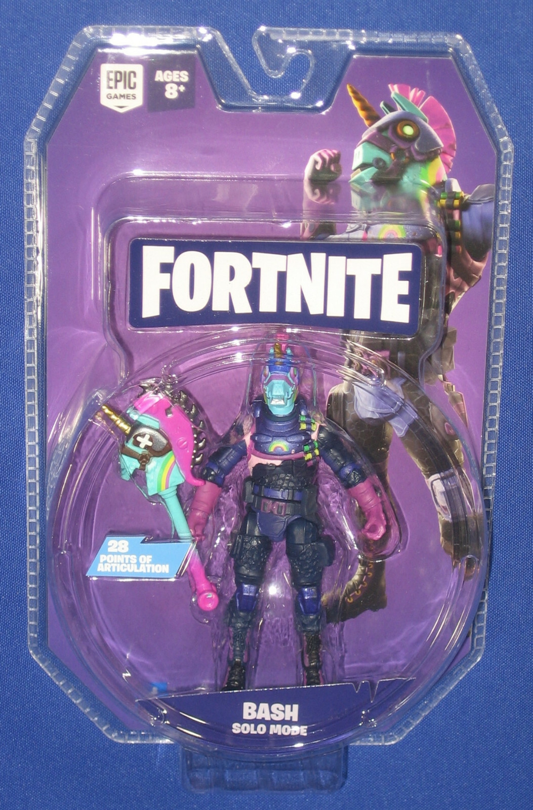 Fortnite Bash 4&Prime; Action Figure 2021 MIP Solo Mode Epic Video Games Jazwares