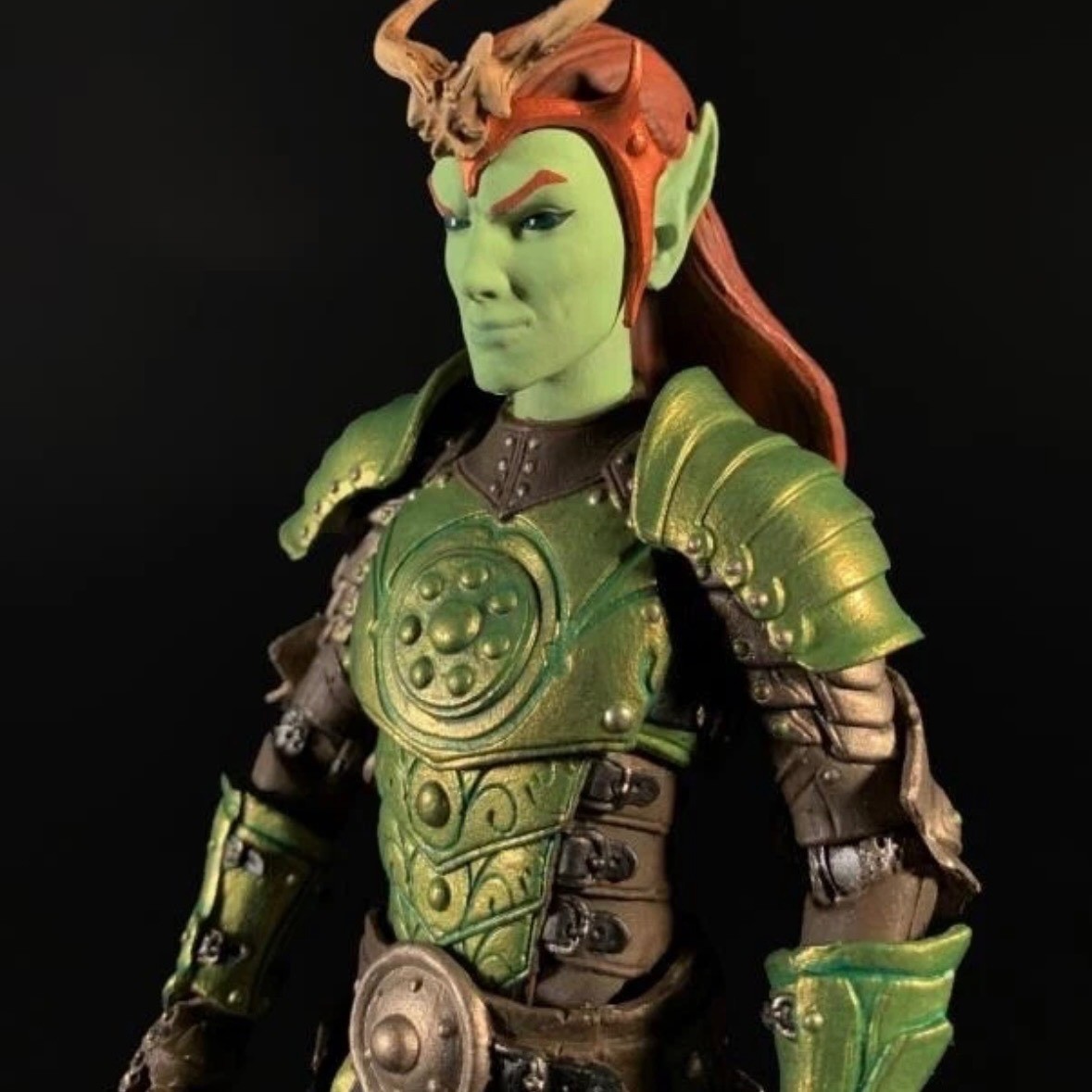 Mythic Legions Tactics War Aetherblade Male Elf Deluxe Legion Builder Bonus Head