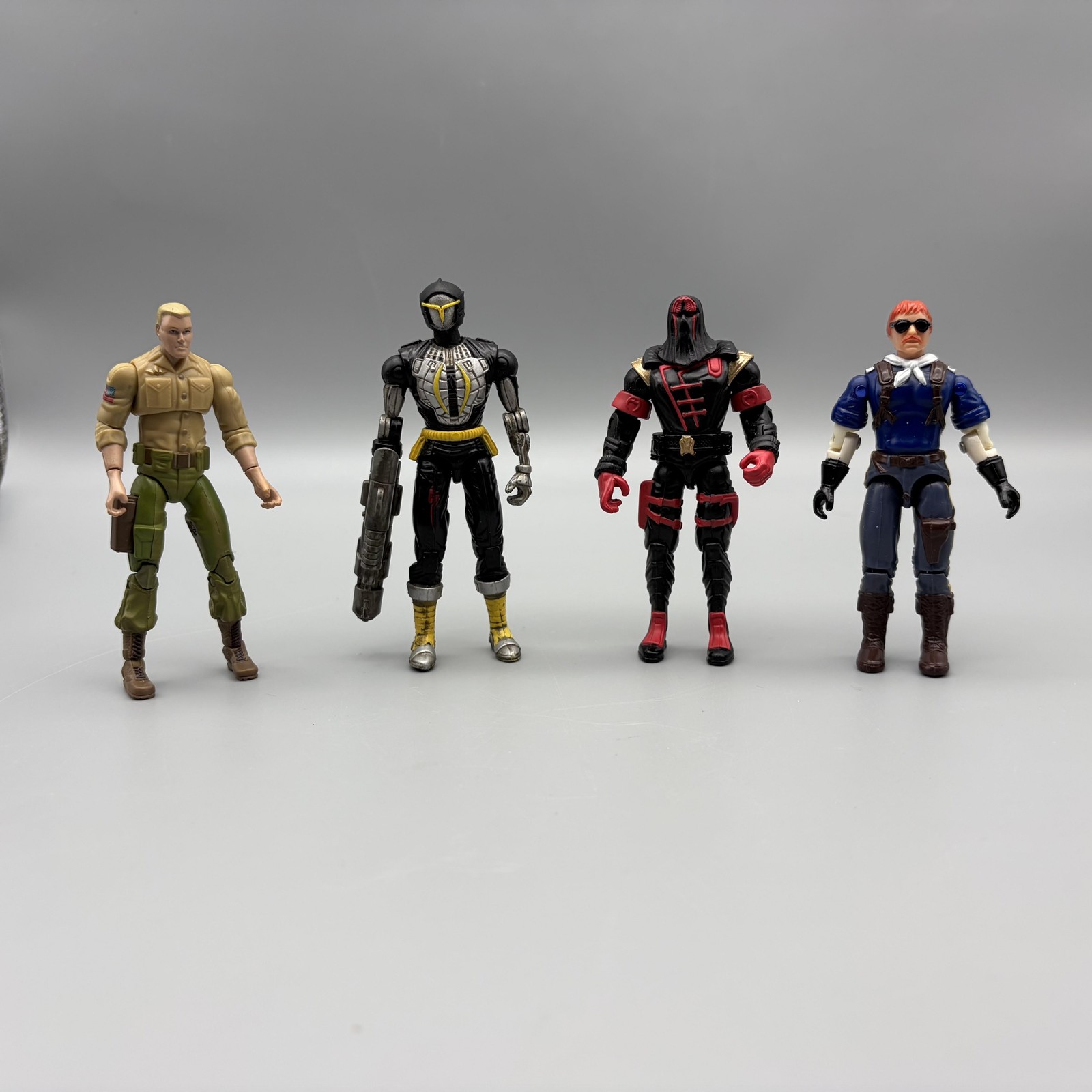 G.I. Joe Hasbro Loose Action Figures Lot Of 4 3.75in 2000s Collection Toys Mixed