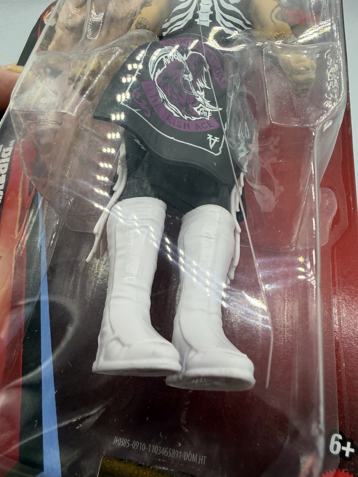 WWE Mattel Dirty Dominik Mysterio Main Event Series 160 Action Figure Damage Pkg