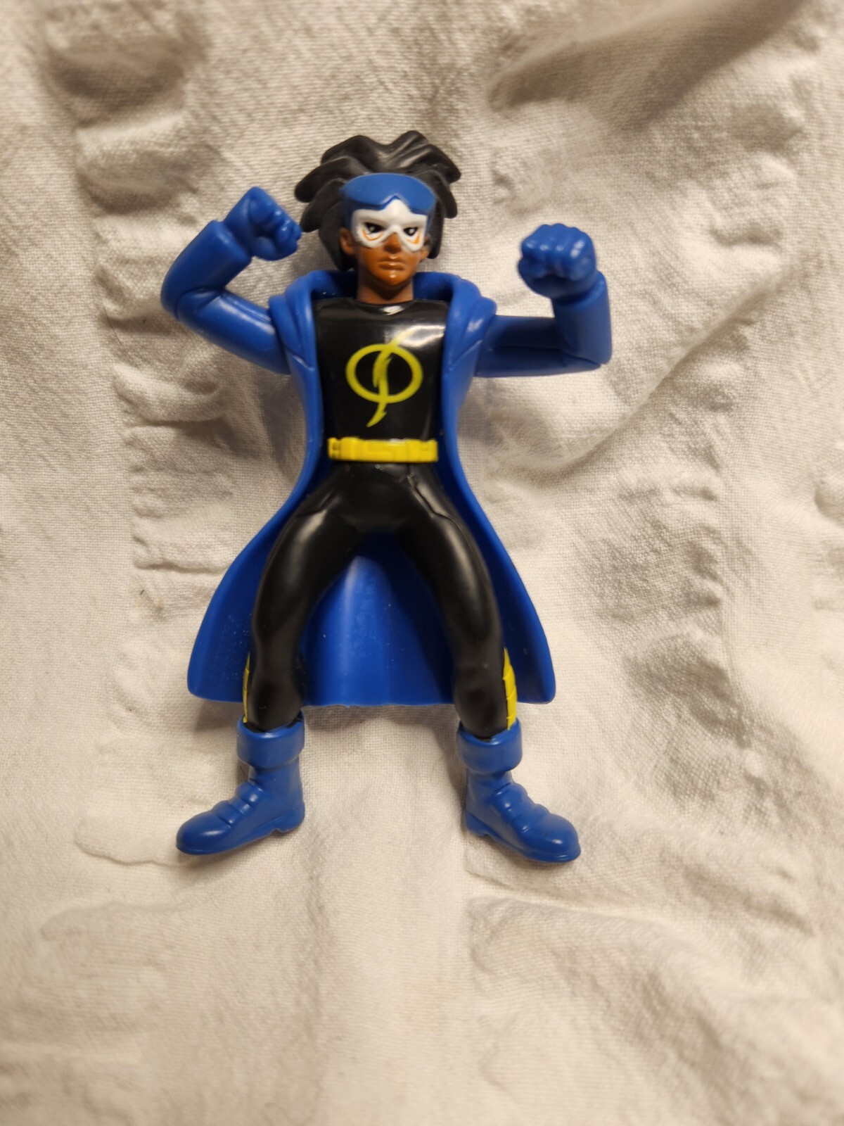 Static Shock 4&Prime; Subway Action Figure DC Comics 2004 Loose WB Super Hero Virgil