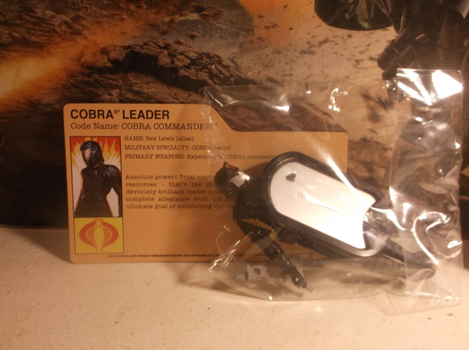 2011 GI JOE RETALIATION AMAZON Exclusive Cobra Commander Leader