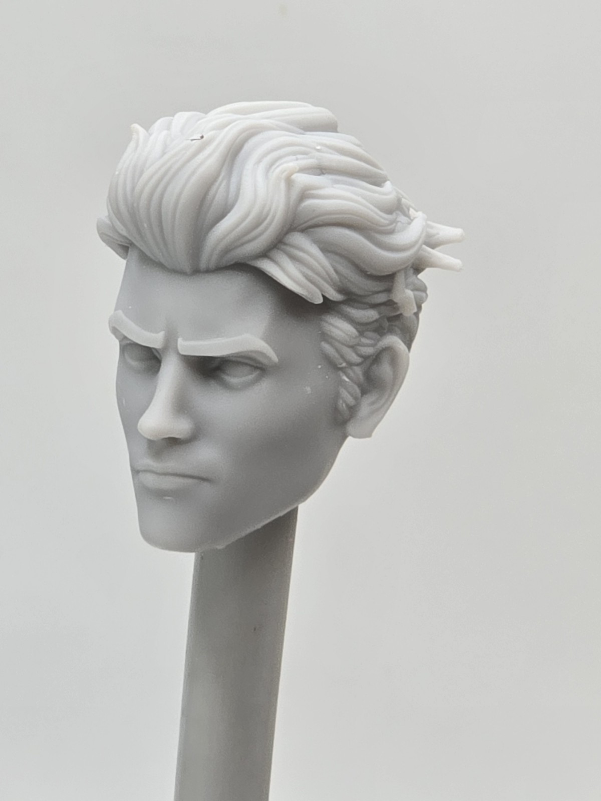 3d Printed INVINCIBLE Unmasked MARK HEAD#1 1:12 6&Prime; Classified Legends SCALE