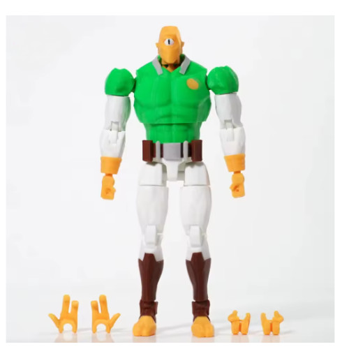 3DPrinted Invincible Allen the Alien Action Figure-Multi-Jointed Superhero Anime