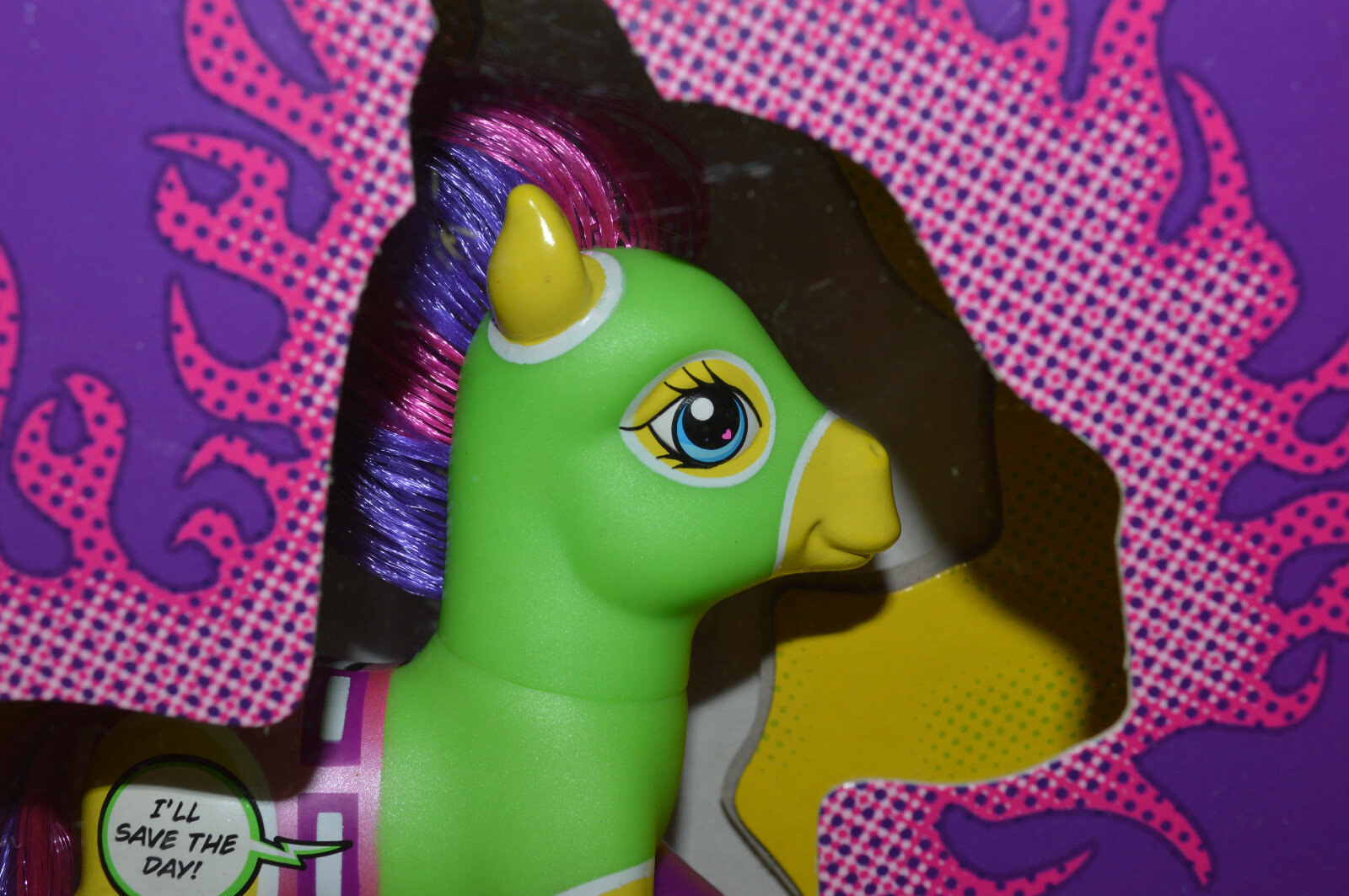 My Little Pony~I&rsquo;LL SAVE THE DAY~Green Yellow~I&rsquo;LL RULE THE WORLD~Purple Pink