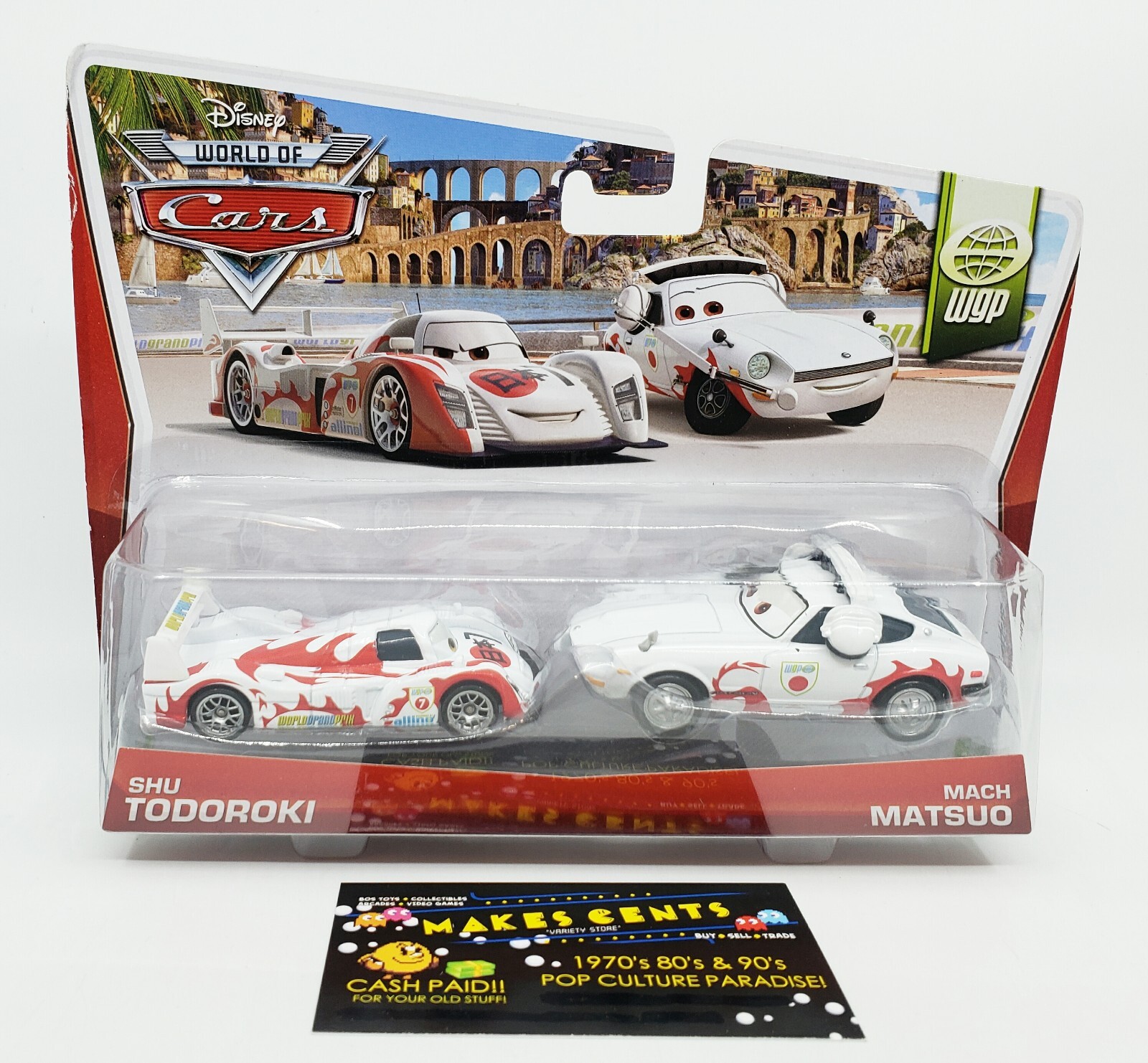 Disney/Pixar World Of Cars – WGP (SHU TODOROKI & MACH MATSUO) – BRAND NEW!