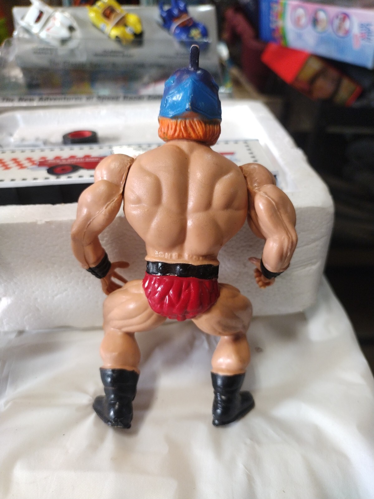 Rare Bundle Galaxy Warriors Wolf Anubi Heman Knock Off Action Figures 1985 MOTU
