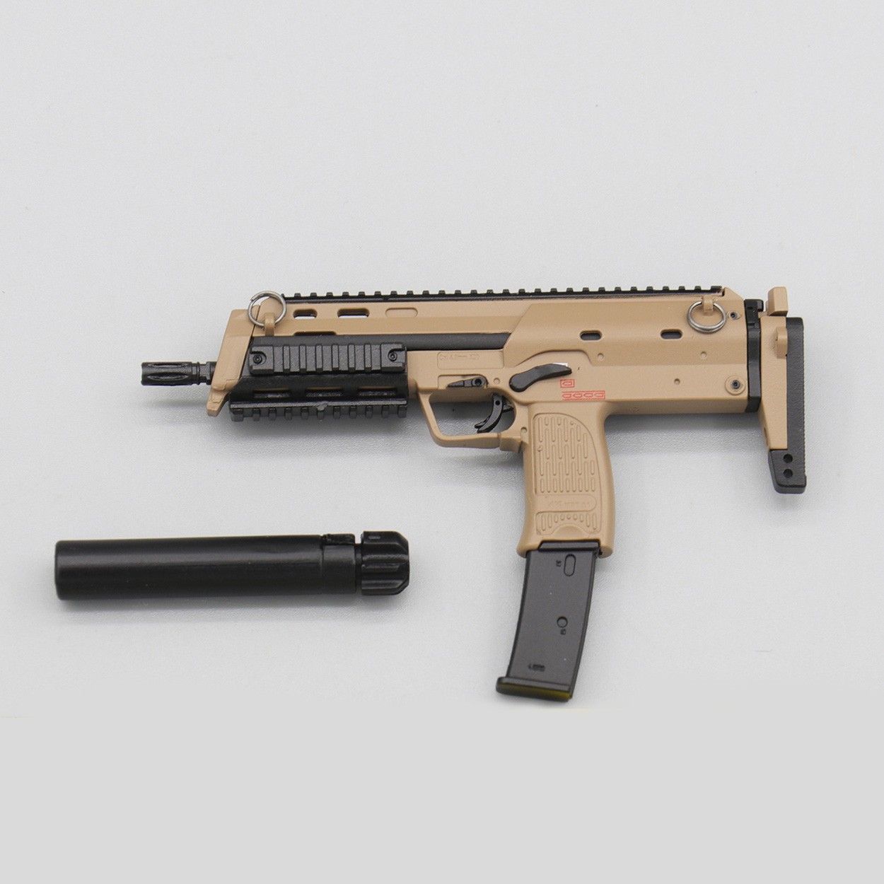 EASY&SIMPLE ES GA1009 1/6 Scale BRAVO7-1 SAS Soap Action Figure MP7 Model