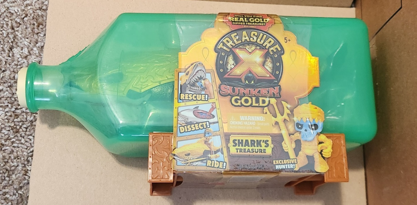 Treasure X SUNKEN GOLD Shark&rsquo;s Treasure 16 Levels of Adventure – Brand New