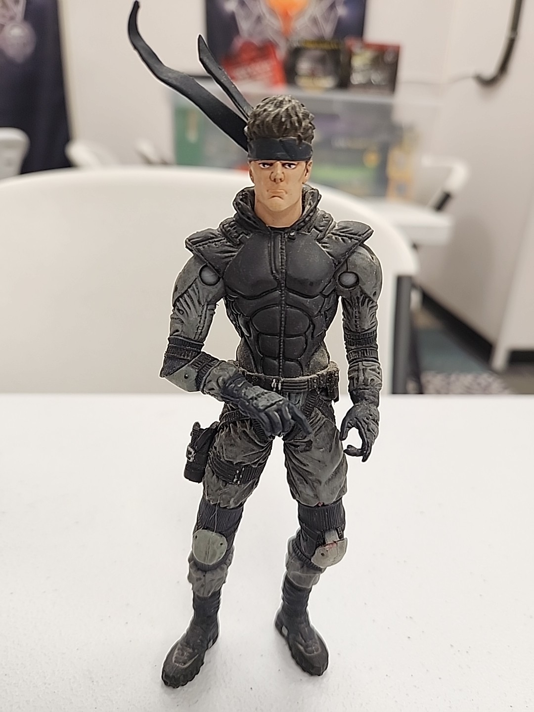 Vintage 1999 Metal Gear Solid Snake Action Figure Konami McFarlane Toys