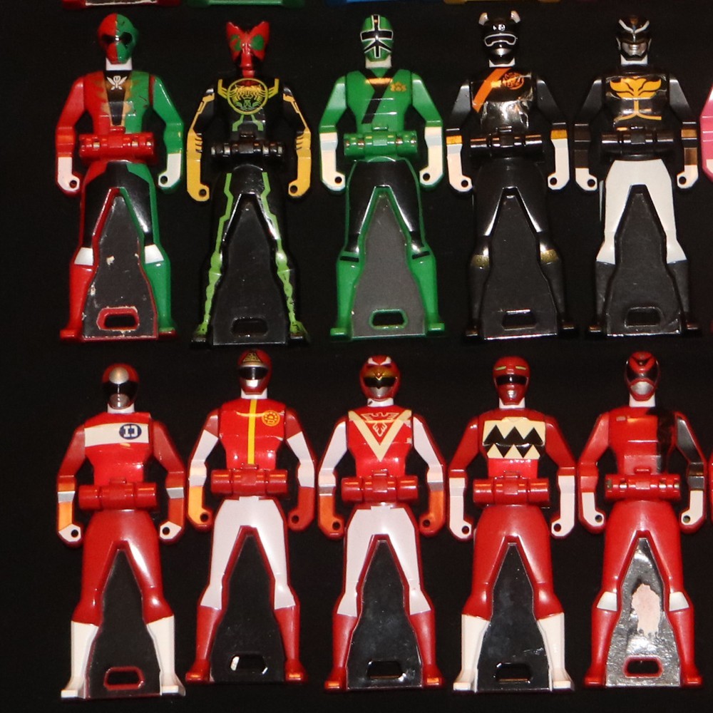 POWER RANGERS GOKAIGER Super Megaforce DX Mobirates 18p Key Morpher Goseiger set