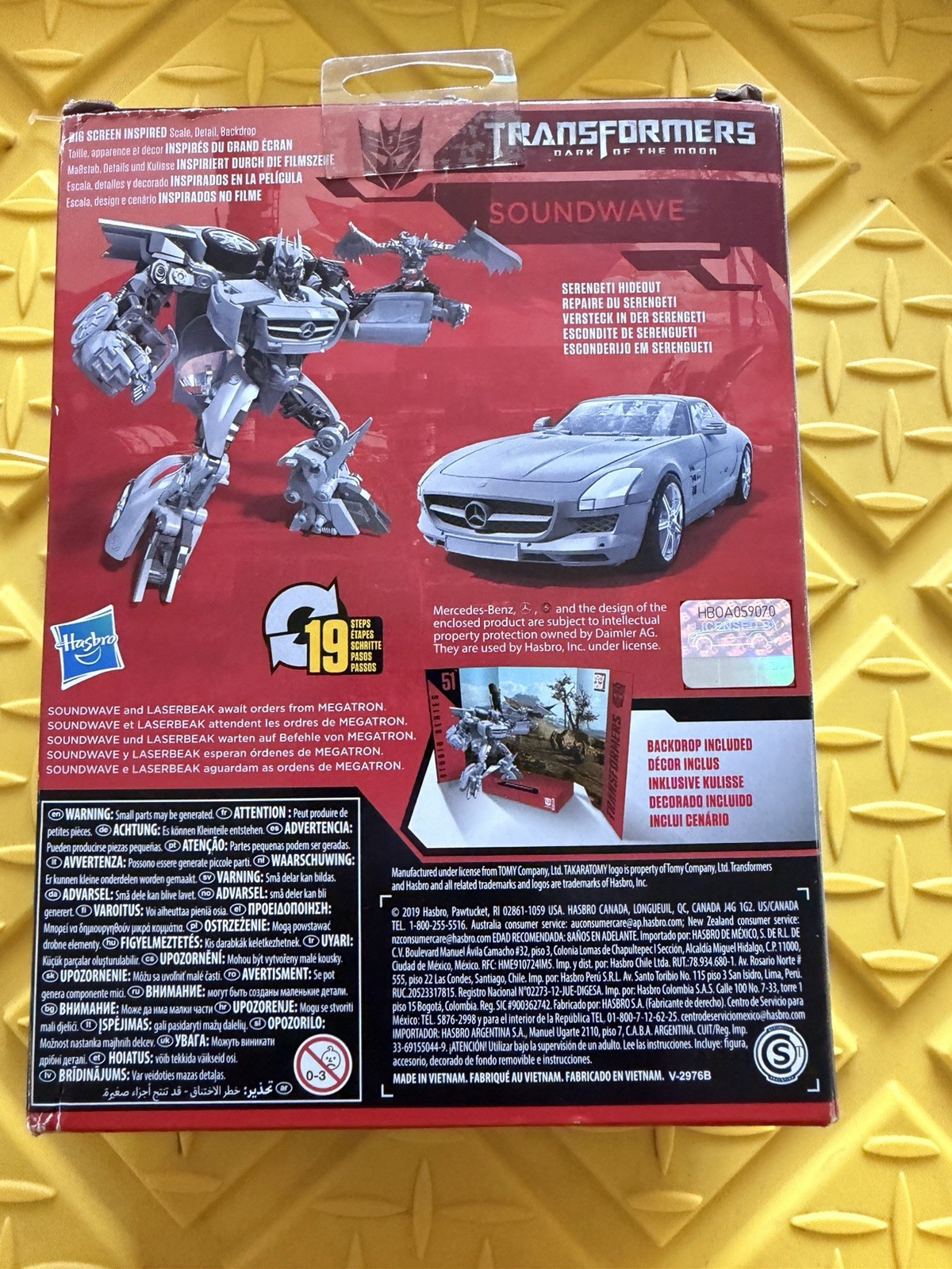 Transformers Studio Series Soundwave complete Hasbro SS-51 DOTM Deluxe Movie
