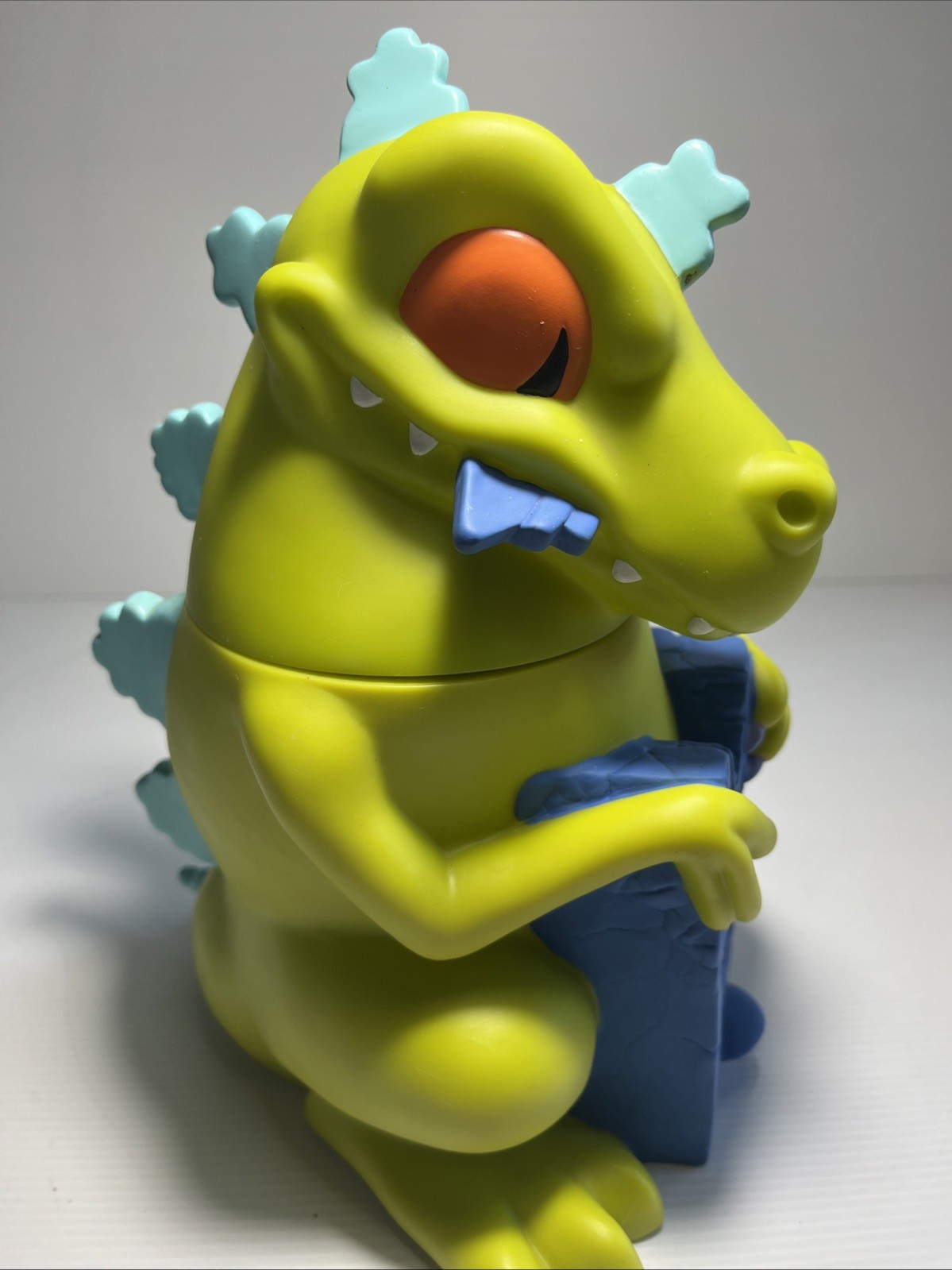 Vintage 1998 Rugrats Reptar Cookie Jar Nickelodeon Viacom Rare 90s Collectible