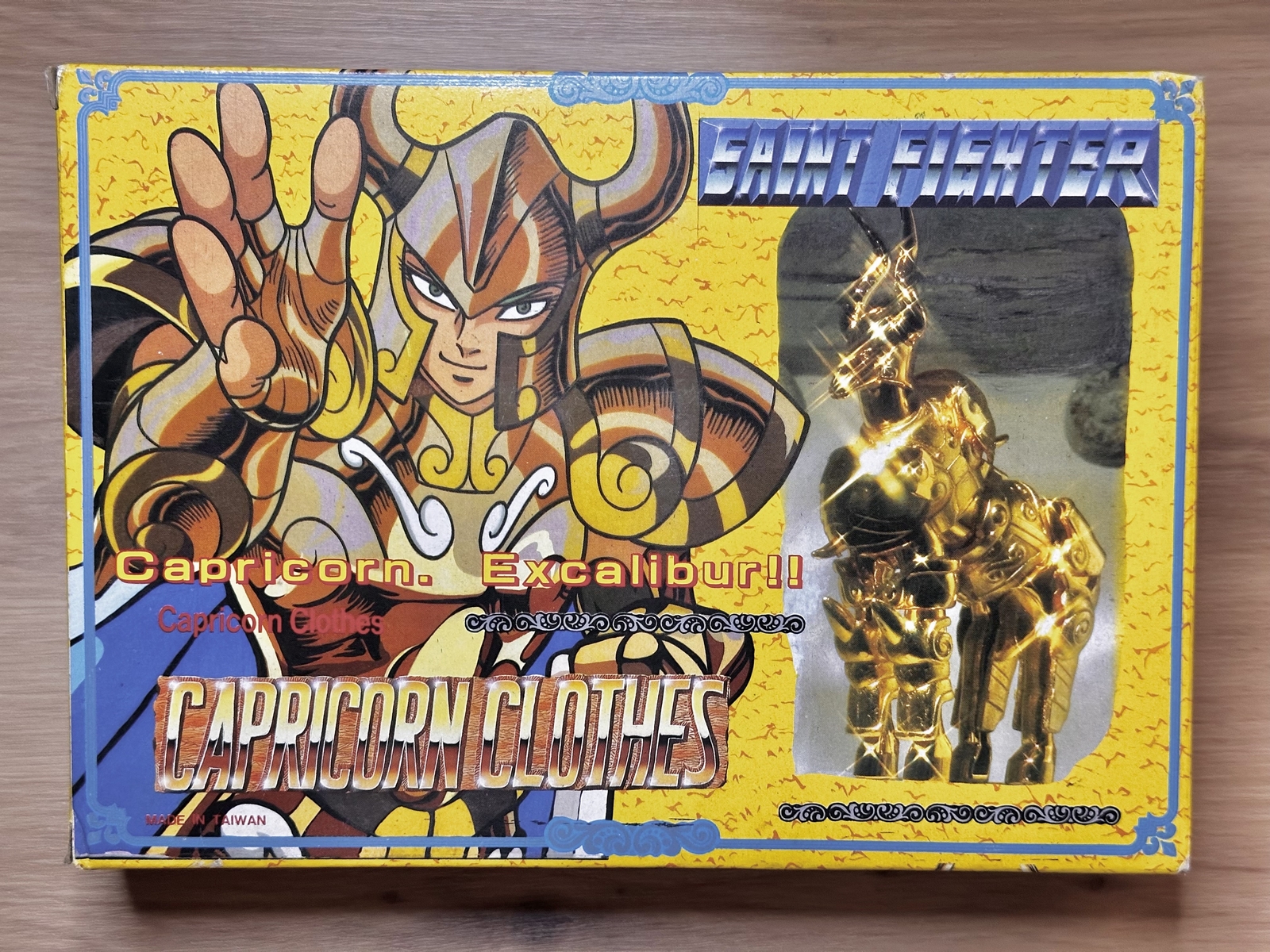 1990&rsquo;s Vintage Saint Seiya S-06 St Fighter Gold Saints Clothes Capricorn Shura