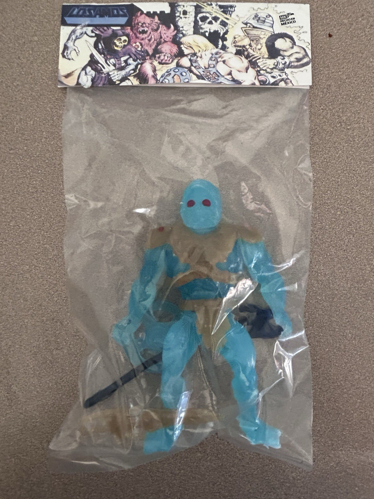 ko Master Of The galaxy Mexican Motu Bootleg Rare READ!! Blue Ghost Skeletor