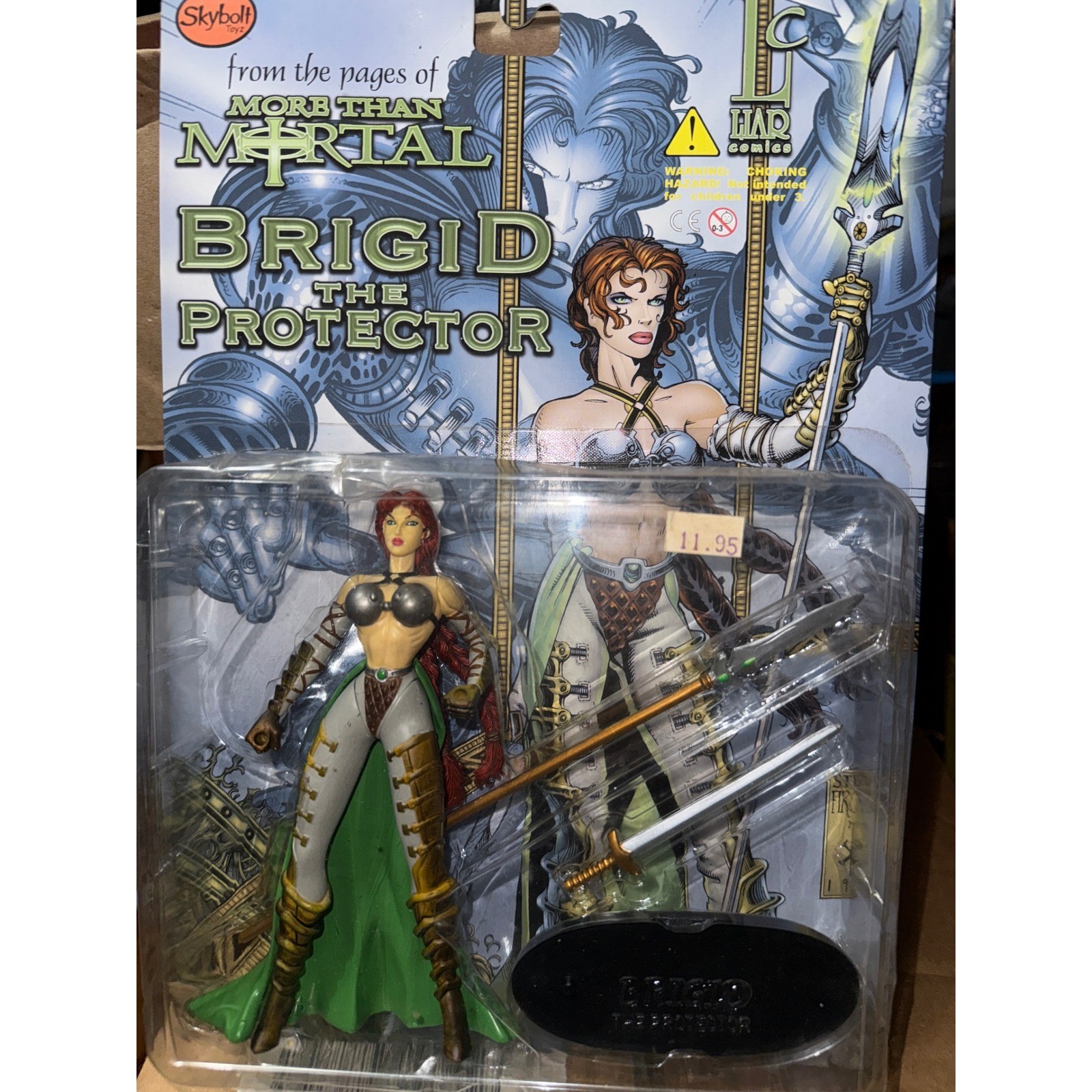 Skybolt Toyz More Than Mortal Brigid The Protector Action Figure 1999 New NIP