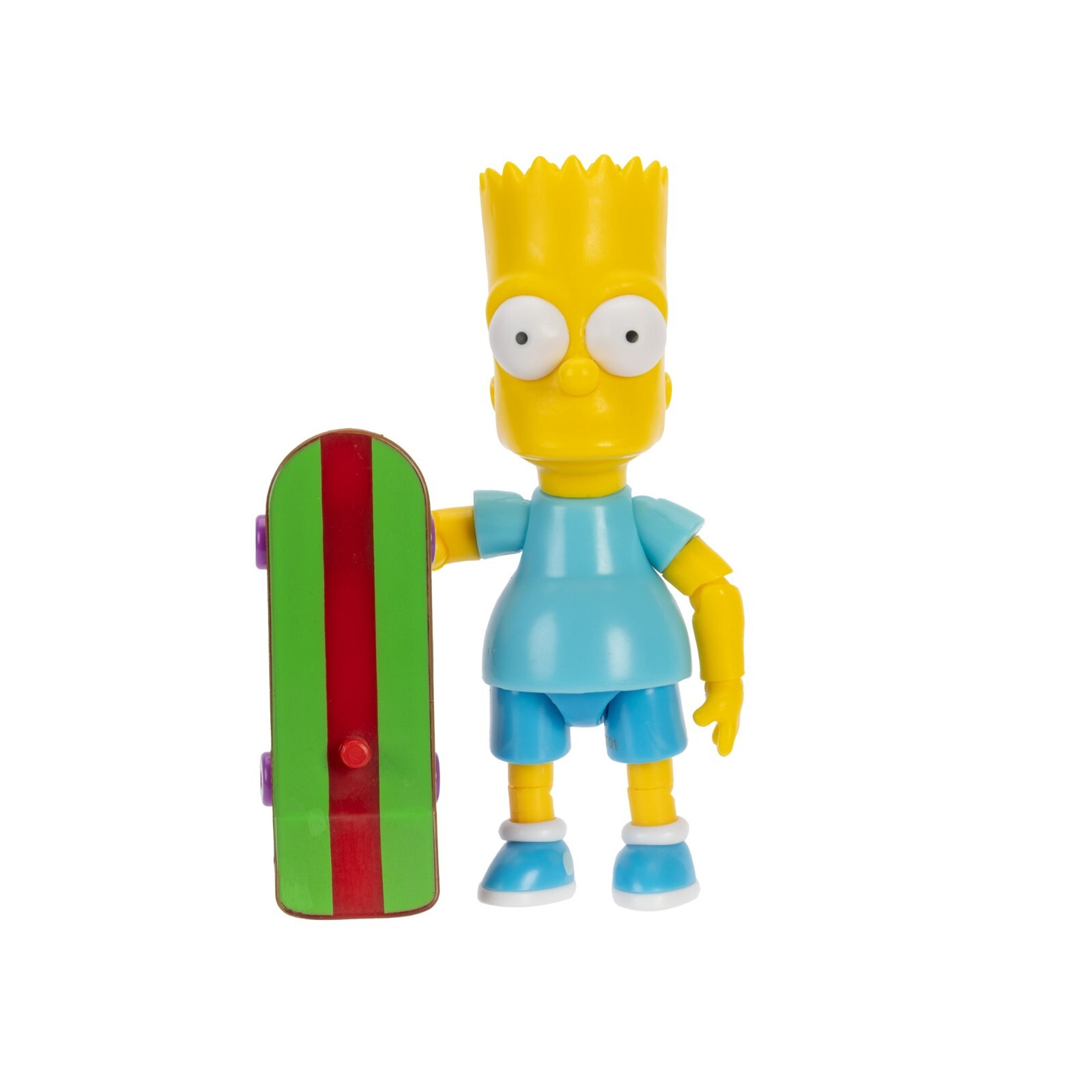 Bart w/ Blue Shirt – The Simpsons 5&Prime; Articulated Figure Wave 4 by Jakks Pacific