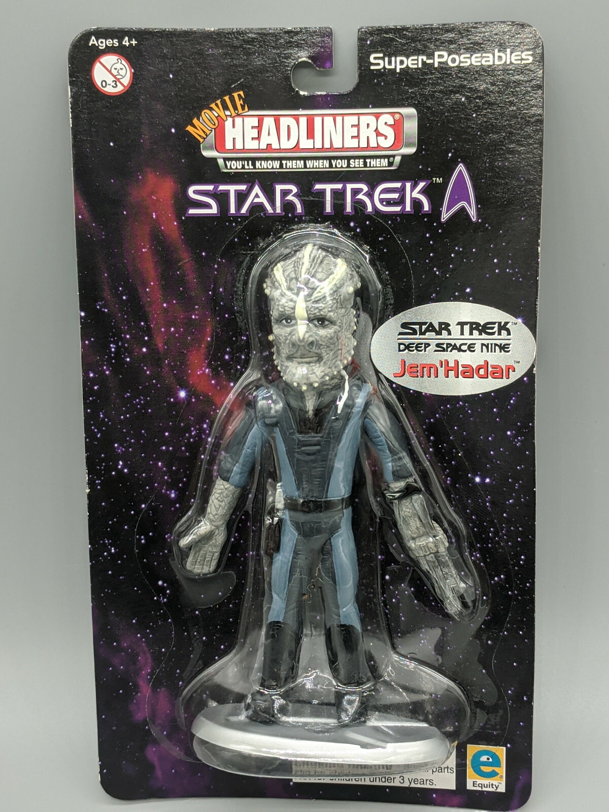 Headliners Star Trek The Next Generation Jem Hadar toys RARE new-Free Shipping
