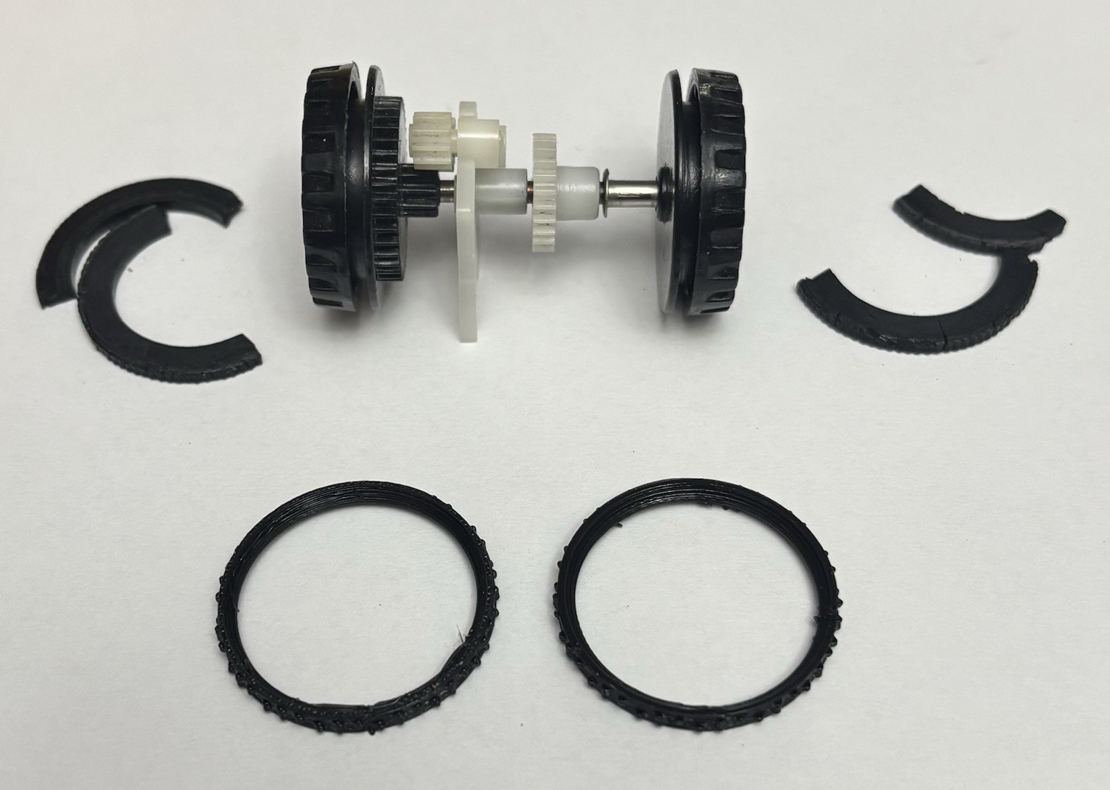 Tomy Big Loader Motorized Chassis Replacement Traction Tires Qty 2. Read