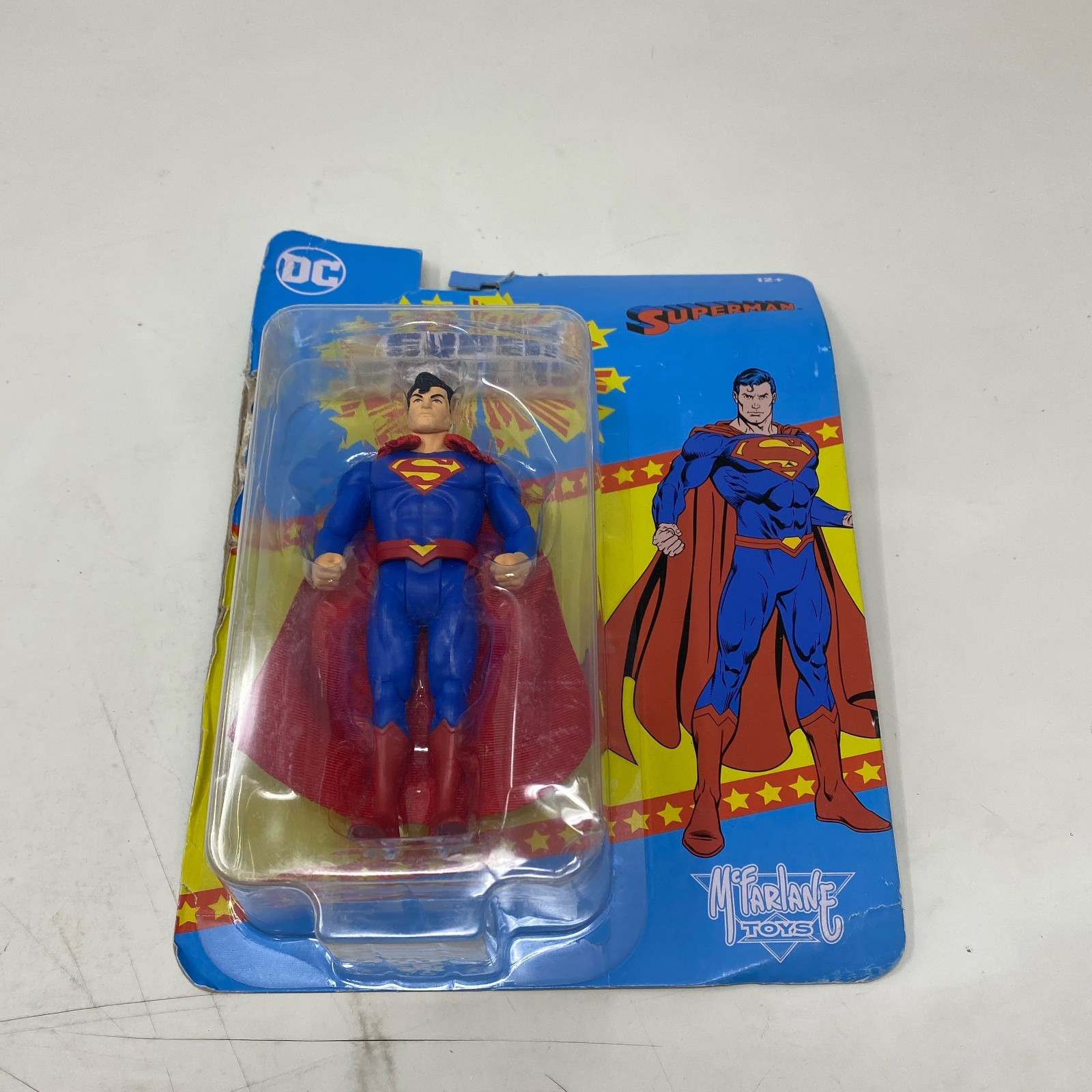 McFarlane Toys DC Super Powers Superman Fleischer 4.5in Blue/Red