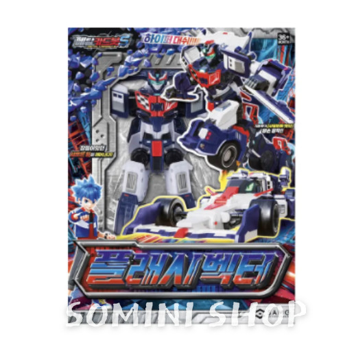 Metal Cardbot S FLASHVECTOR Race Car Transformer Robot Toy 2025 Flash Vector
