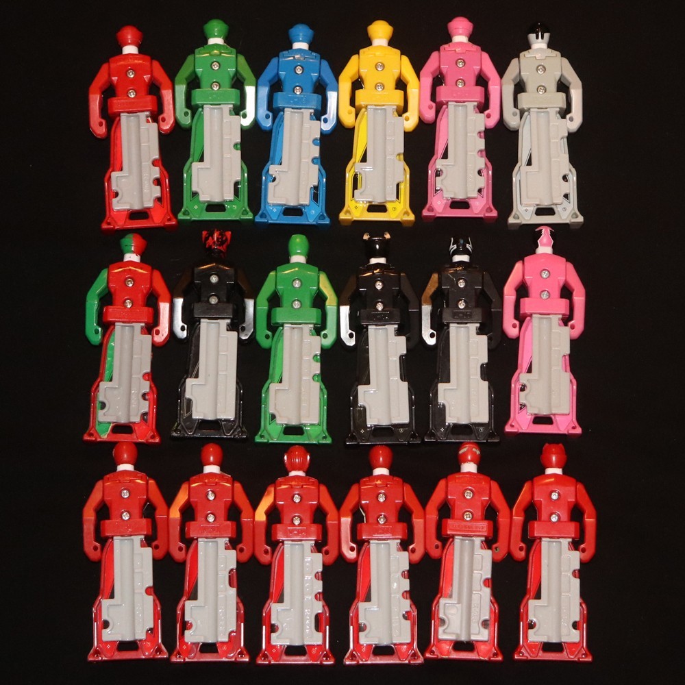 POWER RANGERS GOKAIGER Super Megaforce DX Mobirates 18p Key Morpher Goseiger set