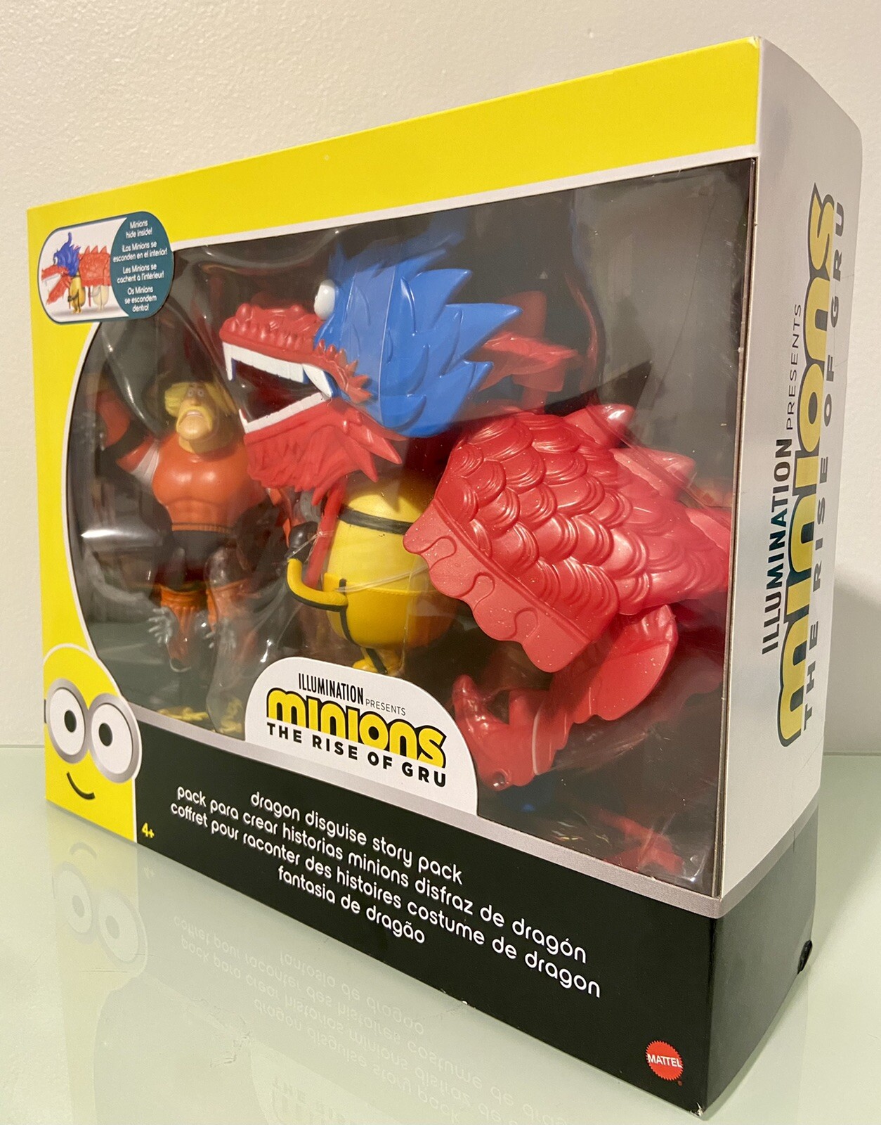 Illuminations Presents MINIONS THE RISE OF GRU Dragon Disguise Story Pack NEW