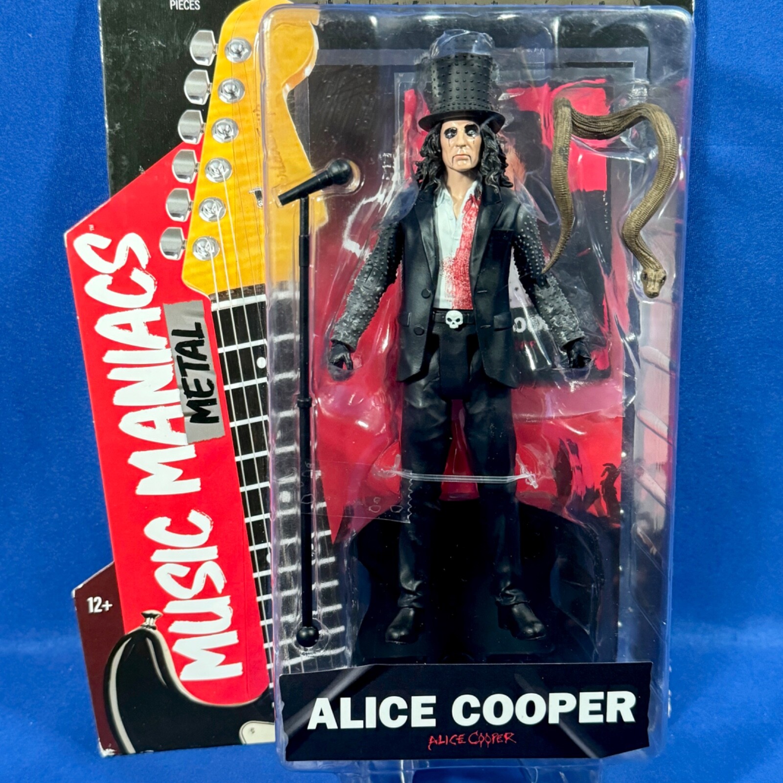 ALICE COOPER 6&Prime; Action Figure MUSIC MANIACS METAL McFarlane Toys LIMITED EDITION