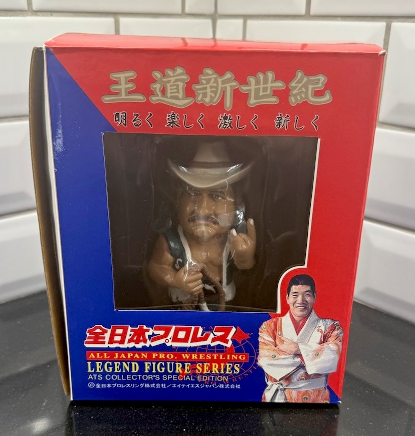 1990&rsquo;s ATS TOY AJPW STAN HANSEN Ceramic Figure NJPW WWE WCW AEW Bruiser Brody