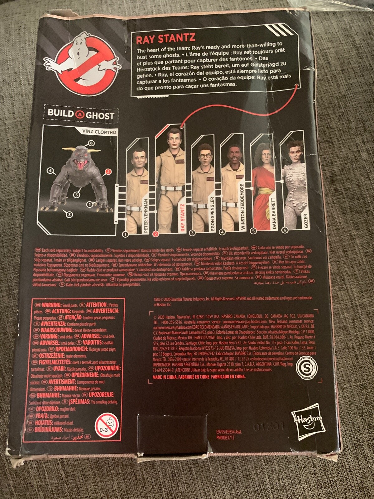 Hasbro Ghostbusters Plasma Series Ray Stantz Dan Aykroyd Figure