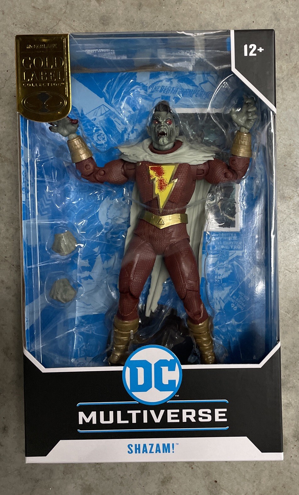 DC Multiverse Shazam (DC vs Vampires) Gold Label 7 Inch Action Figure Mcfarlane