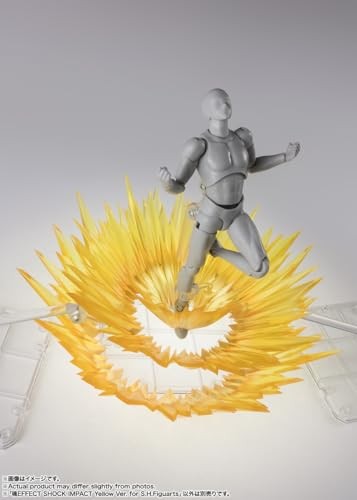 EFFECT SHOCK IMPACT Yellow Ver. for S.H.Figuarts figure effect parts