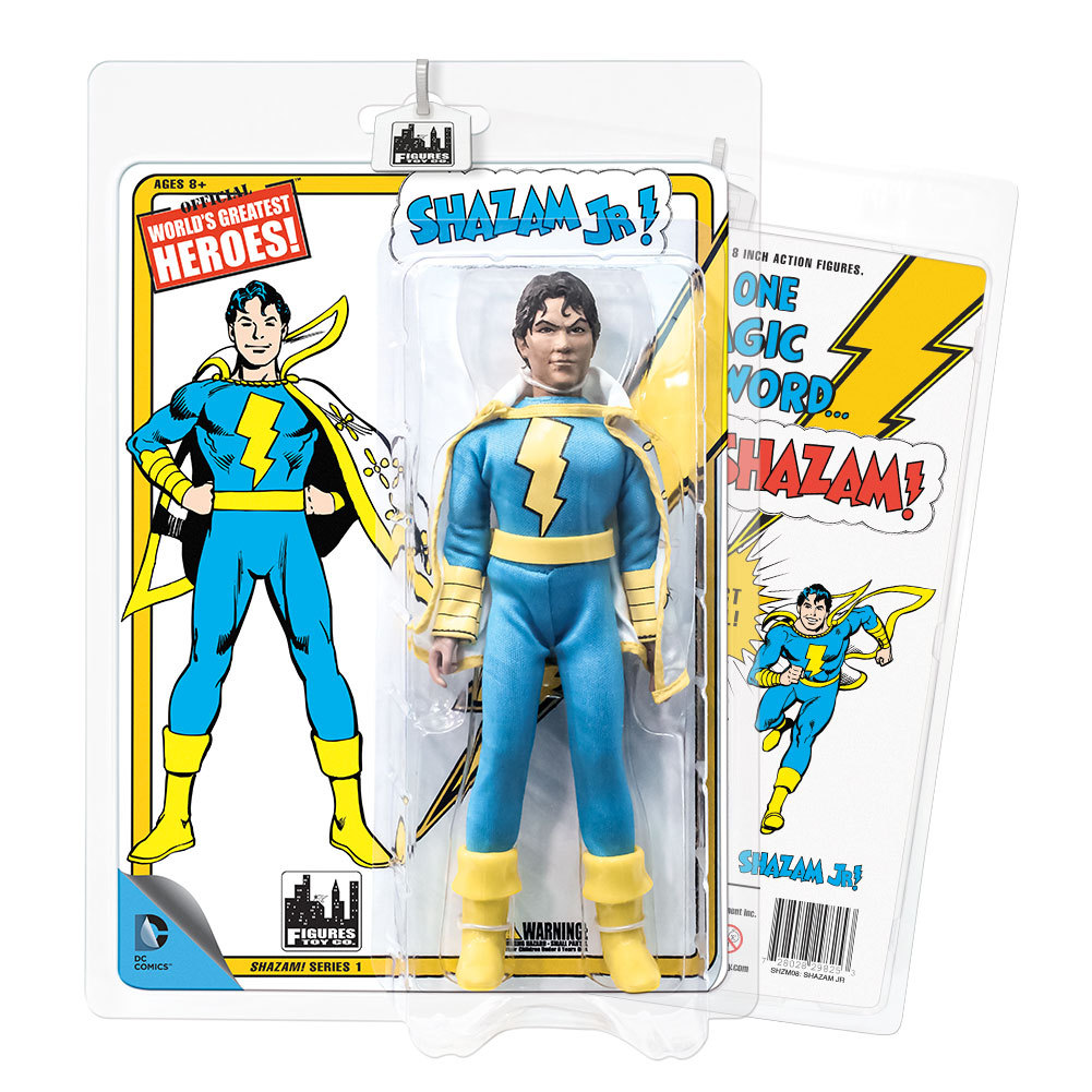 DC Comics Retro Style 8 Inch Figures Shazam Series: Shazam Jr.