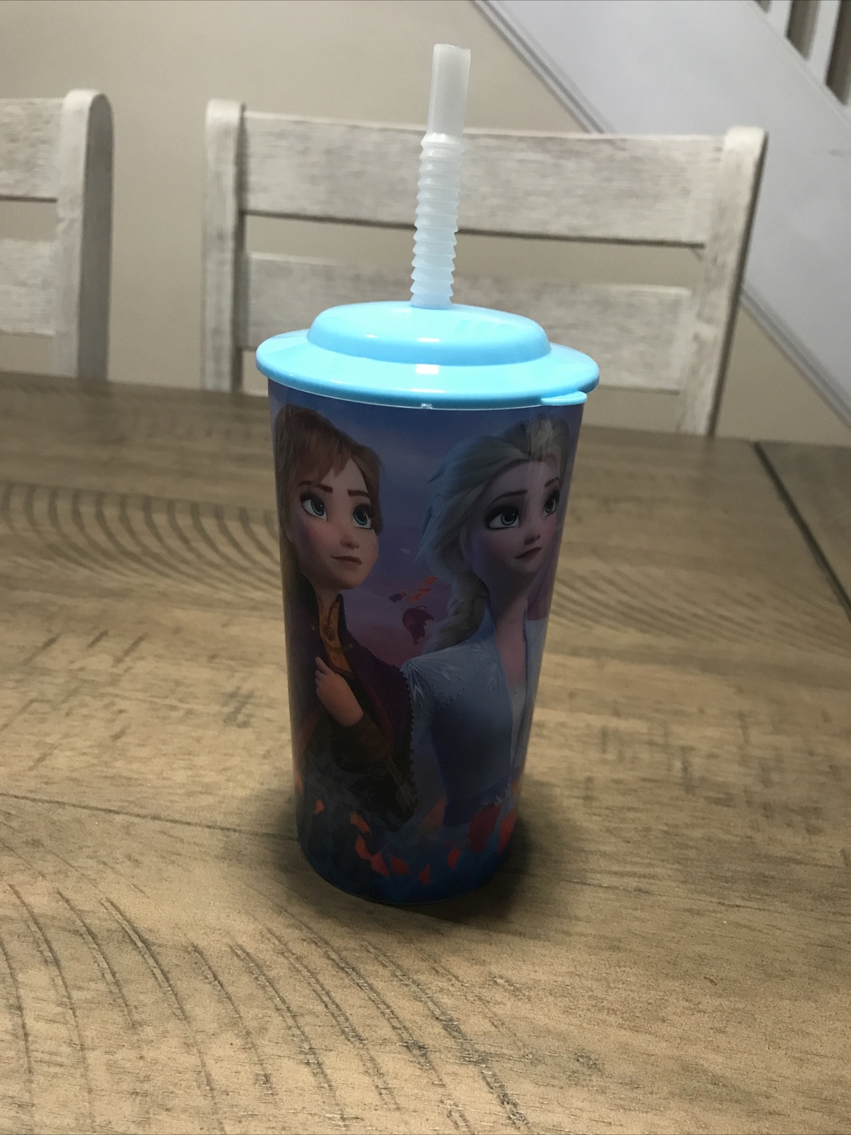Frozen 2 Kids 16 oz PP Sports Tumbler with lid and straw NEW BPA Free