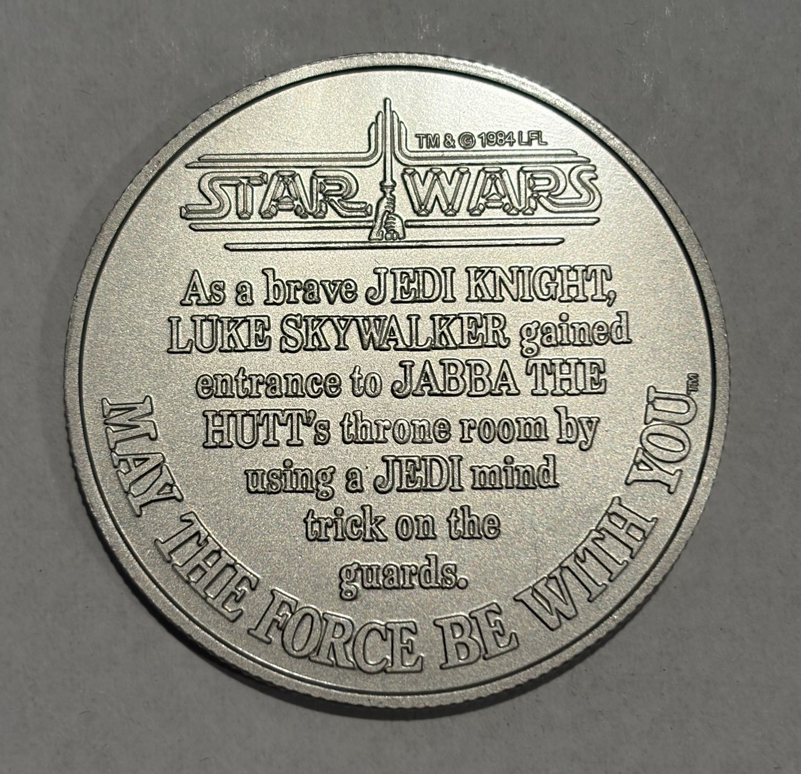 Custom Star Wars COIN POTF DROIDS Smith Lord Stan Solo REPRO Han Leia Luke Boba