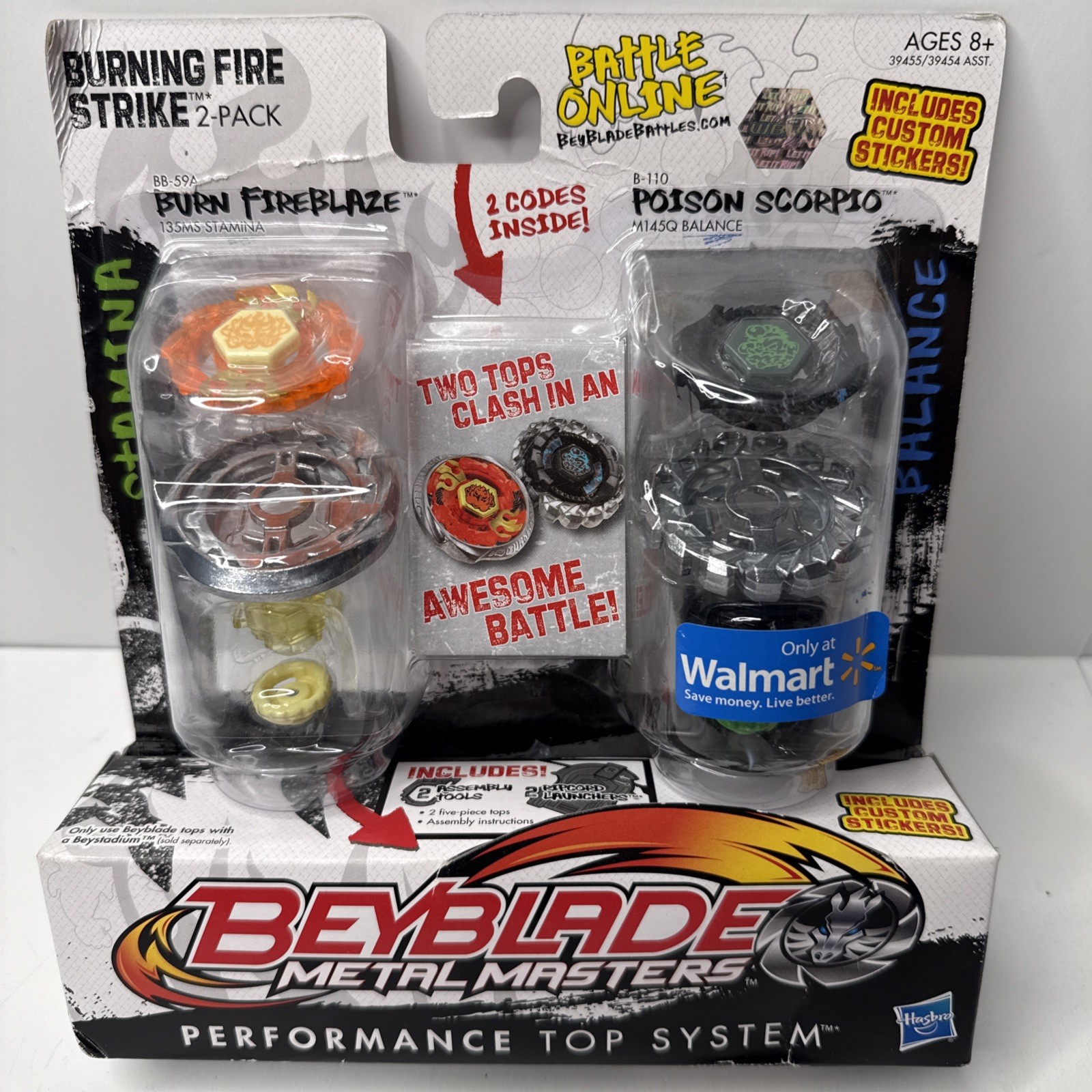 Hasbro Burning Fire Strike 2-Pack: BB-59A Burn FireBlaze/ B-110 Poison Scorpio
