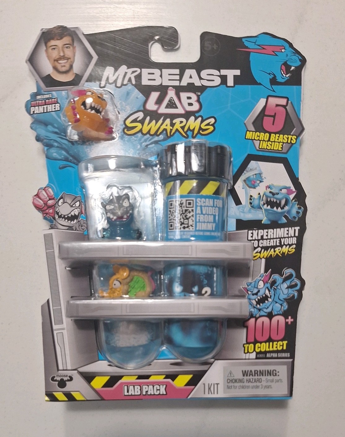 MrBeast Lab Swarms Lab Pack Brand NEW Sealed Ultra Rare Panther Alpha Series