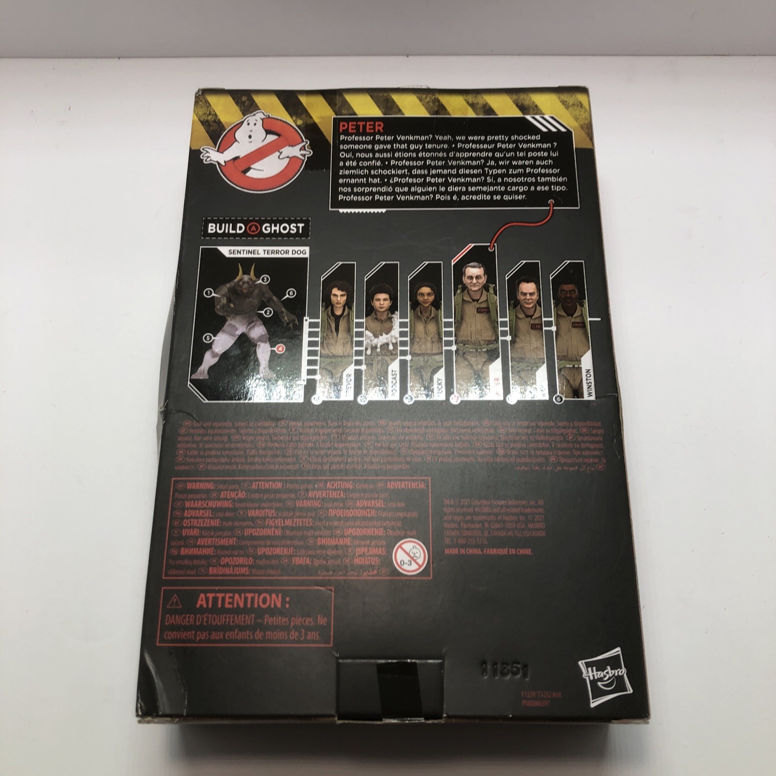 Hasbro Ghostbusters Plasma Series Peter Venkman 2020 2021 6&Prime; Figure x 2