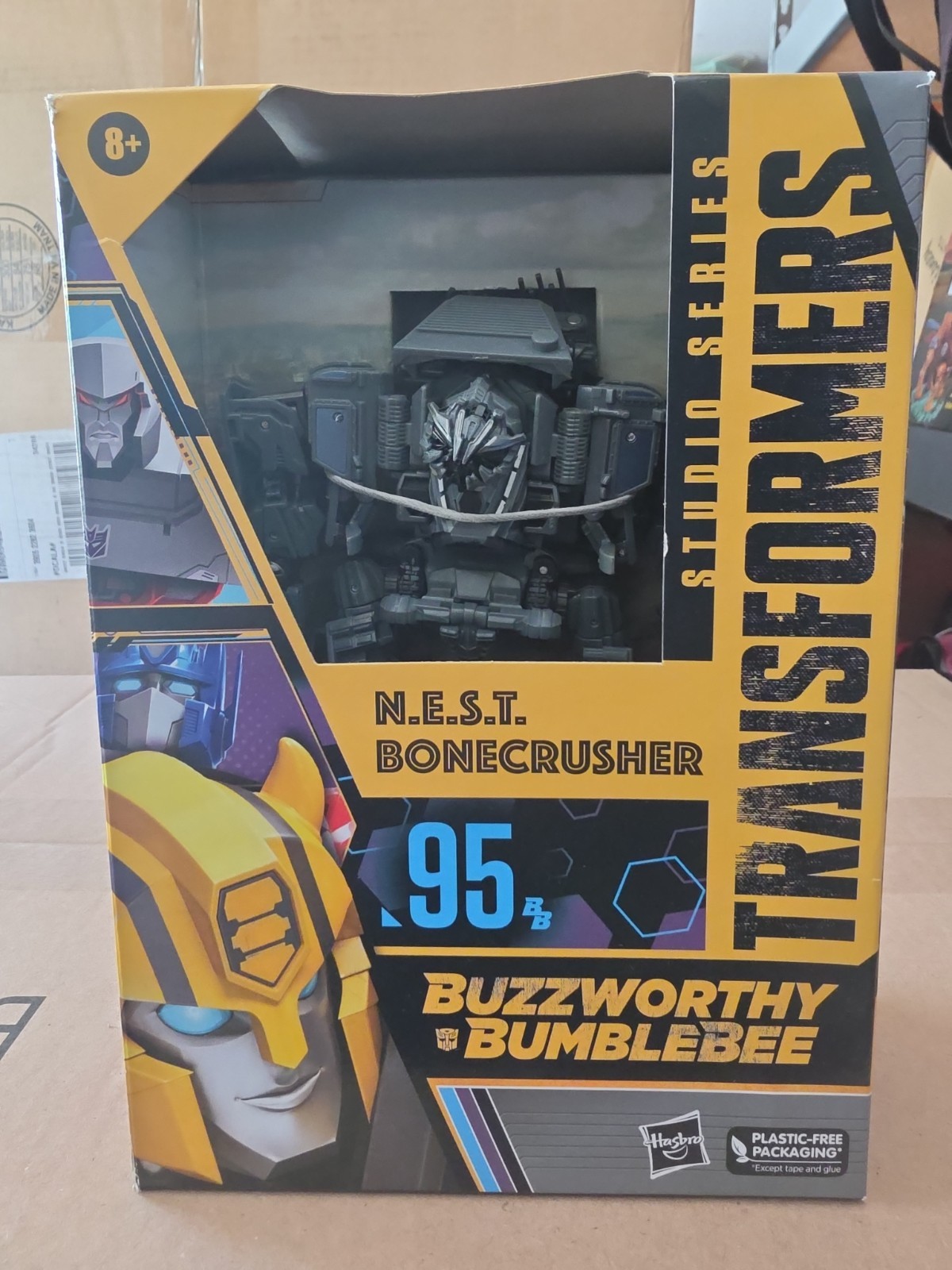Transformers Studio Series 95BB NEST Bonecrusher Buzzworthy Bumblebee Voyager