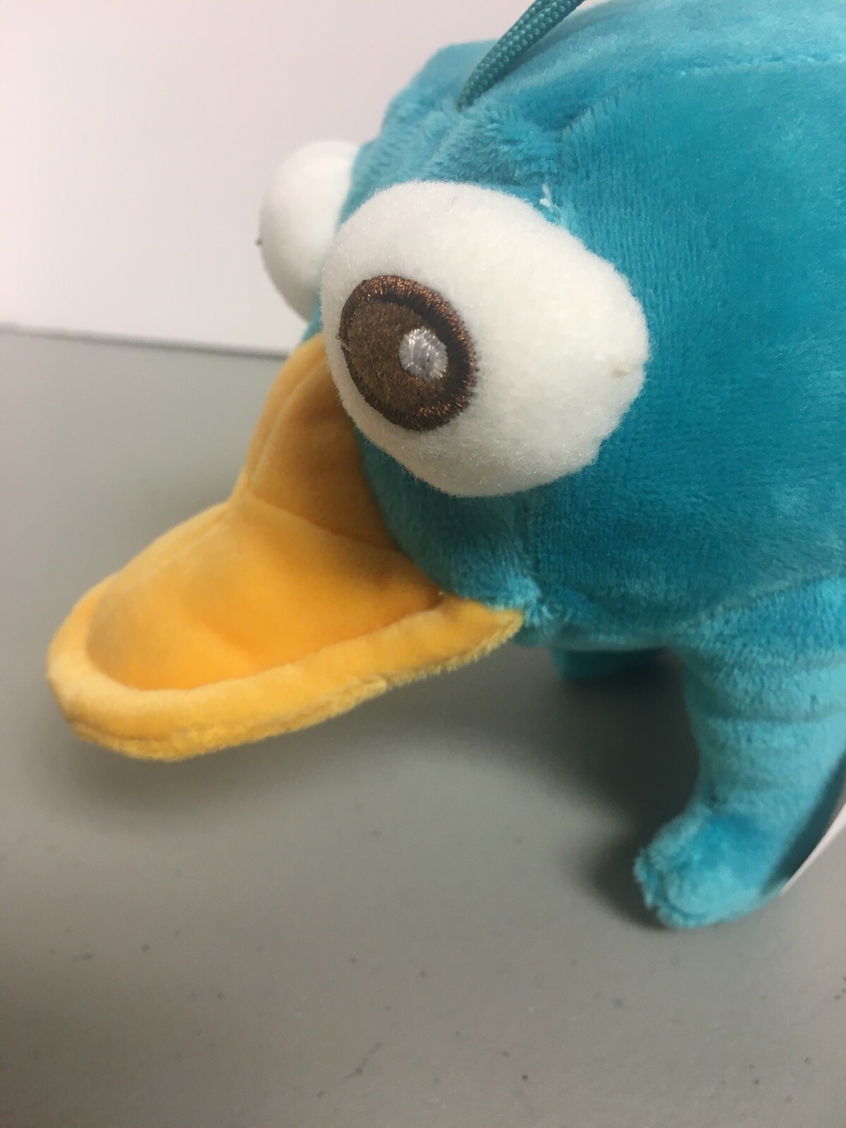 Disney 10” Perry Mini Bean Bag Plush – Phineas and Ferb – NEW with Original Tags