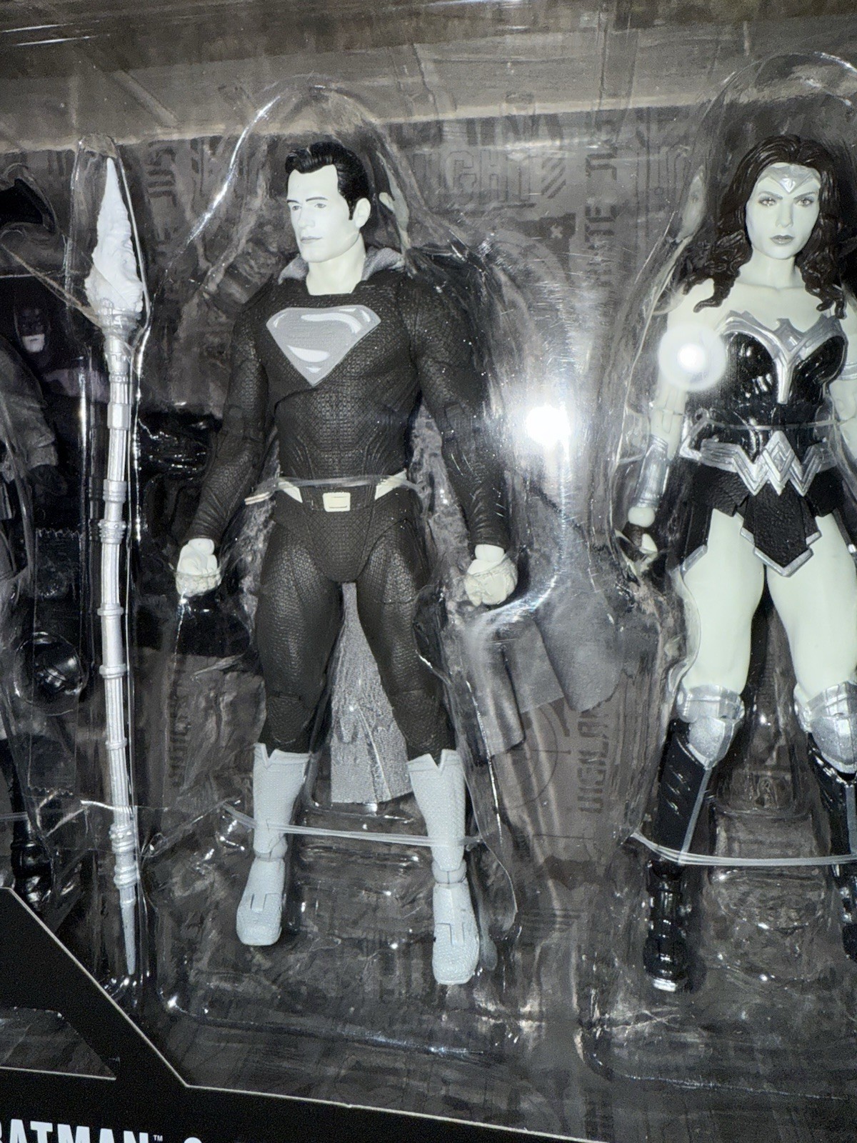 McFarlane DC Multiverse Collector’s Club Justice Is Gray Level 4 3 Pack